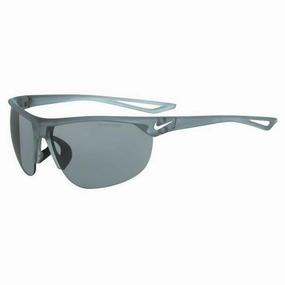 Nike Men's Sunglasses - Silver Flash Lens Plastic Frame | CROSS TRAINER EV0937 010