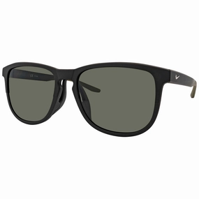 Nike Men's Sunglasses - Silver Lens Oil Gray Square Shape Frame | SCOPE AF CW4723 080
