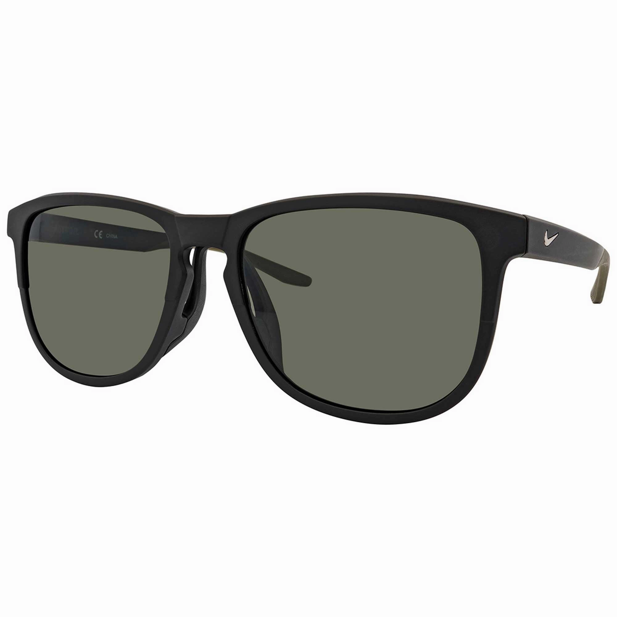 Nike Men's Sunglasses - Silver Lens Oil Gray Square Shape Frame | SCOPE AF CW4723 080