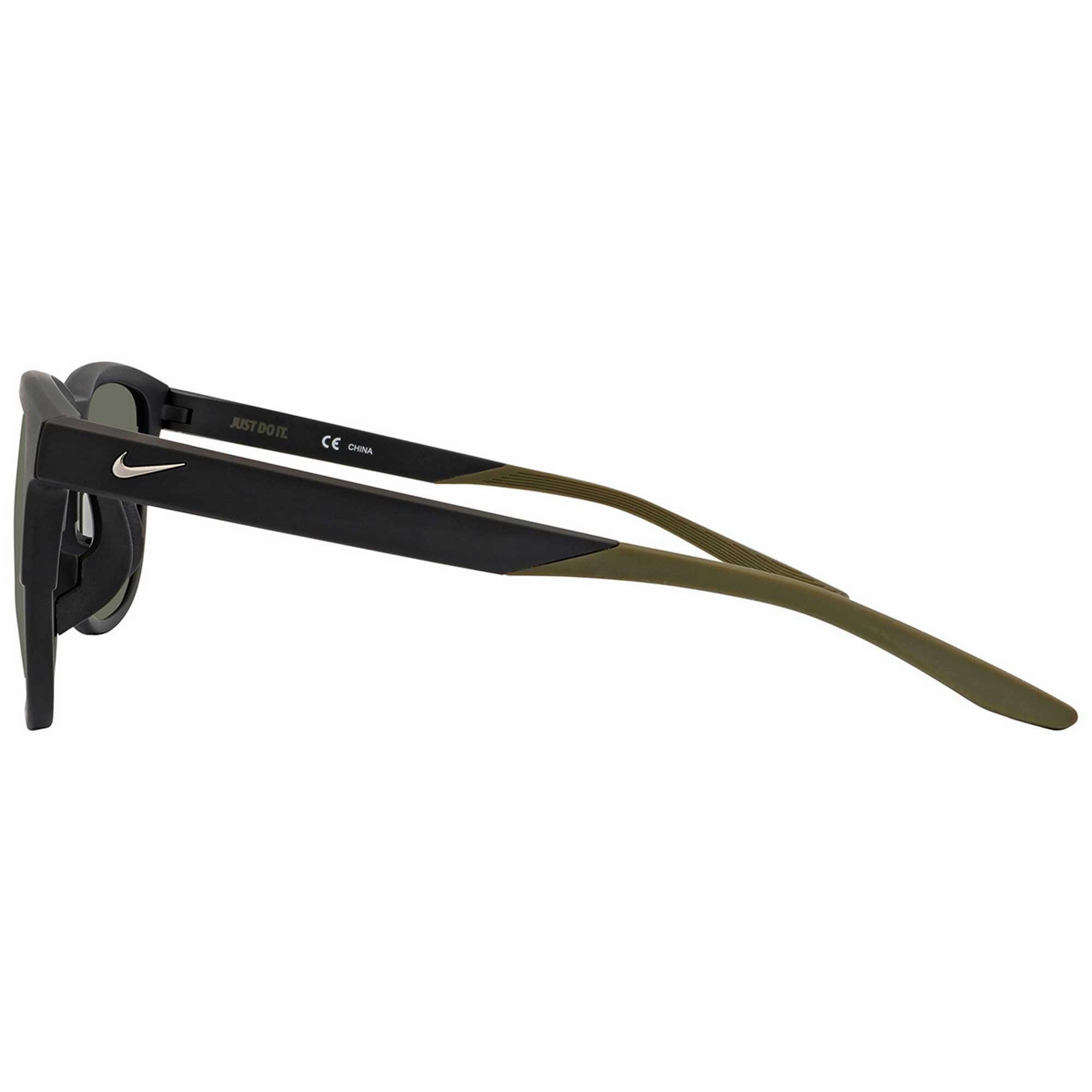 Nike Men's Sunglasses - Silver Lens Oil Gray Square Shape Frame | SCOPE AF CW4723 080