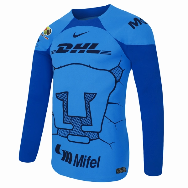 Nike Pumas UNAM Goalkeeper Jersey w/ Liga MX Patch 23/24 (Photo Blue/Blue Jay)