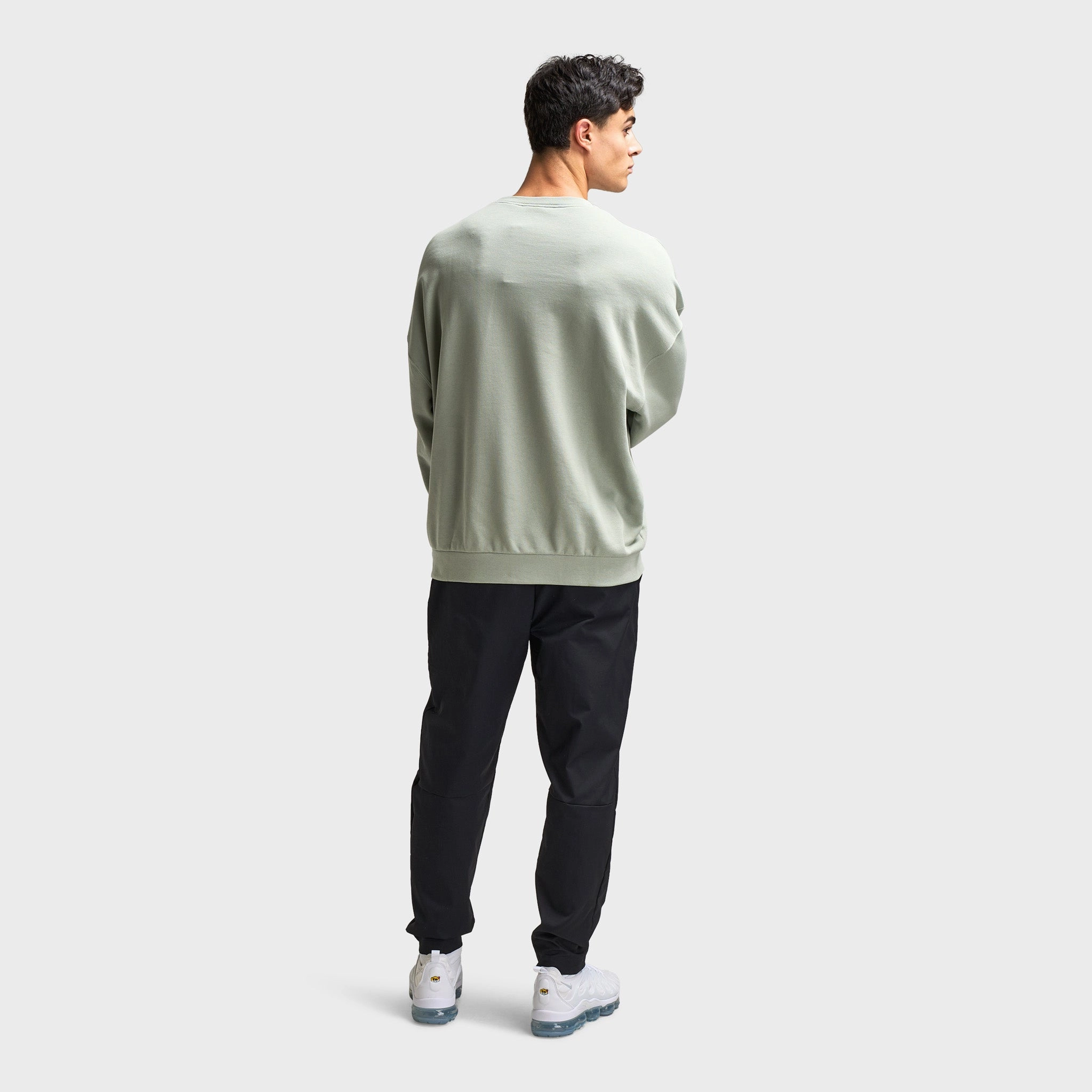 Nike Sportswear Club Fleece Oversized Crewneck Jade Horizon / White