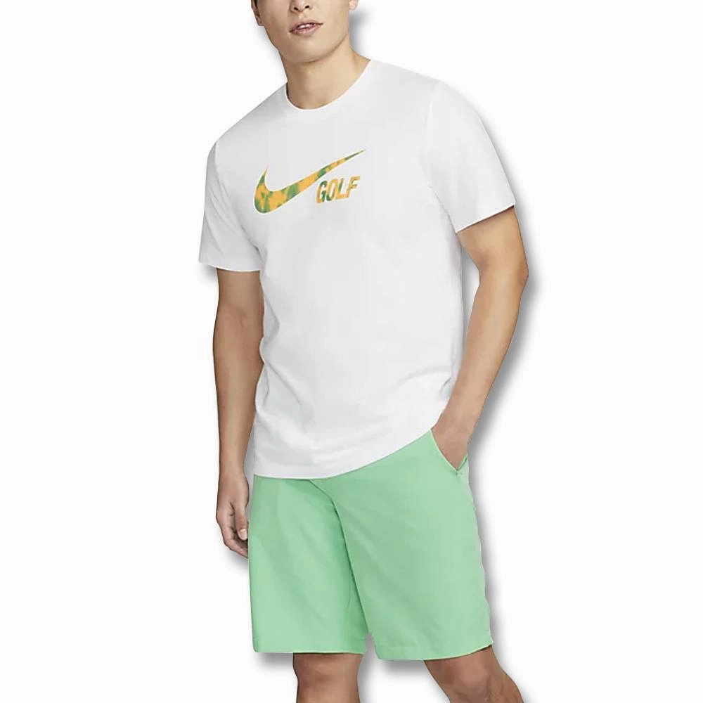 Nike Tee Swoosh Golf T-Shirt White - SS23 Men