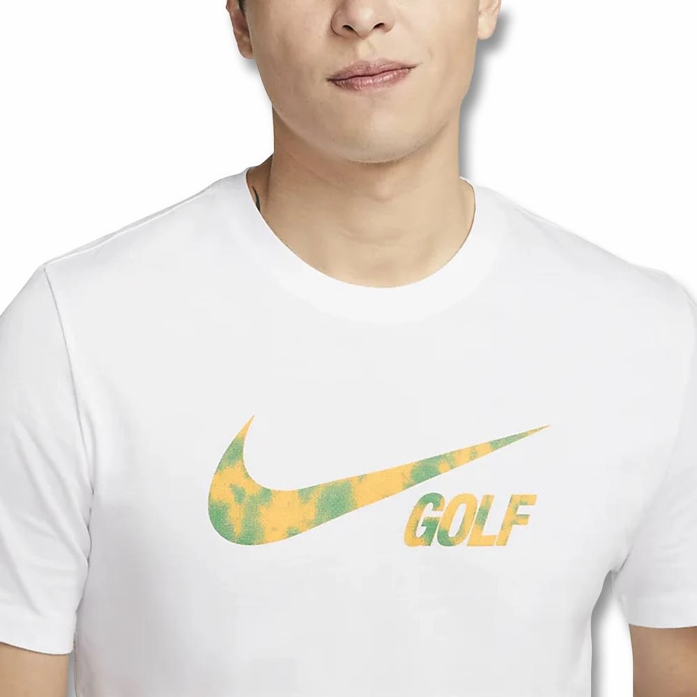 Nike Tee Swoosh Golf T-Shirt White - SS23 Men