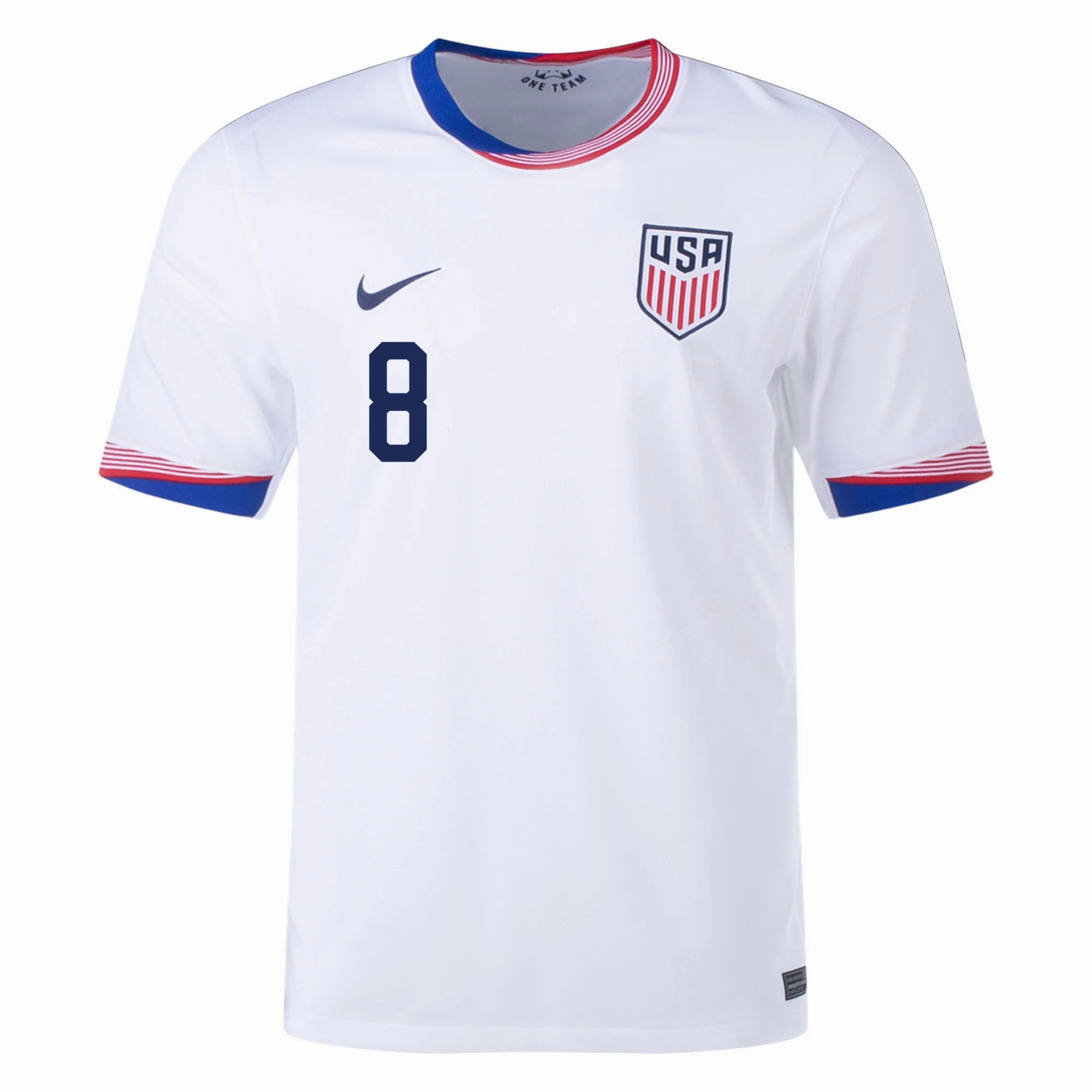 Nike United States Weston McKennie Home Jersey 24/25 (White)
