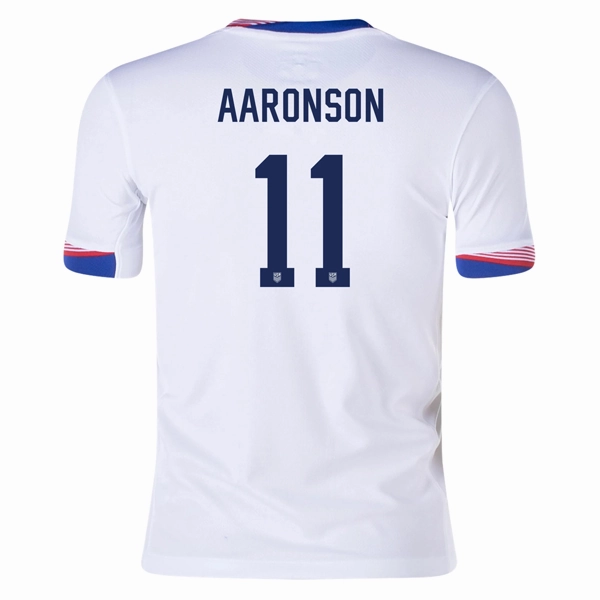 Nike Youth United States Brenden Aaronson Home Jersey 24/25 (White)