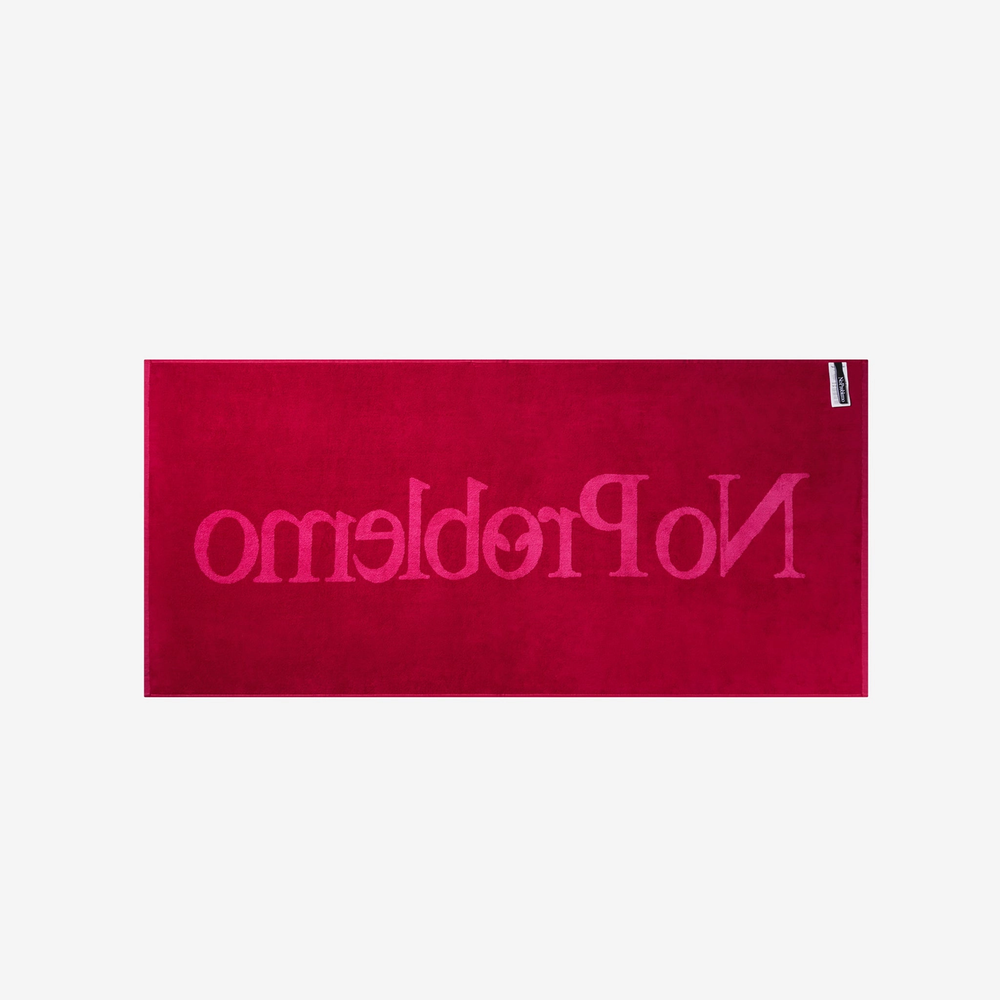 No Problemo Beach Towel Pink