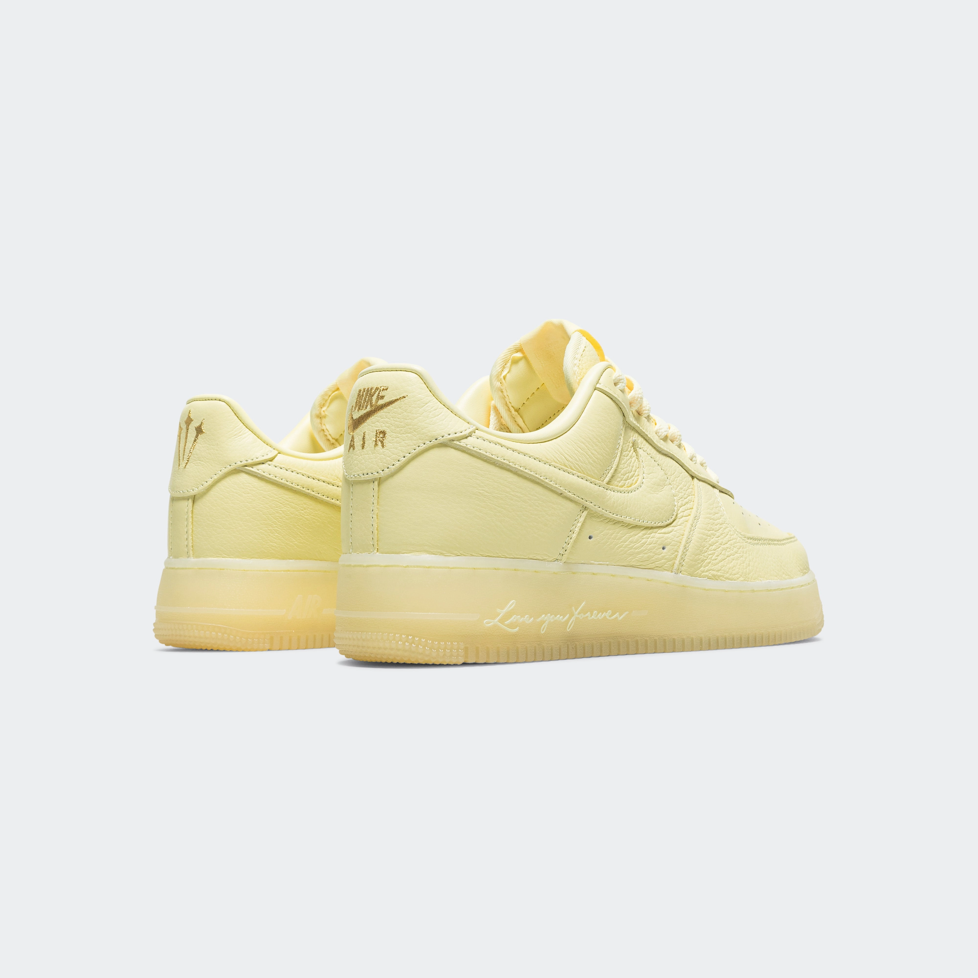 NOCTA Air Force 1 Low - Citron Tint/Cobalt Tint-Metallic Silver