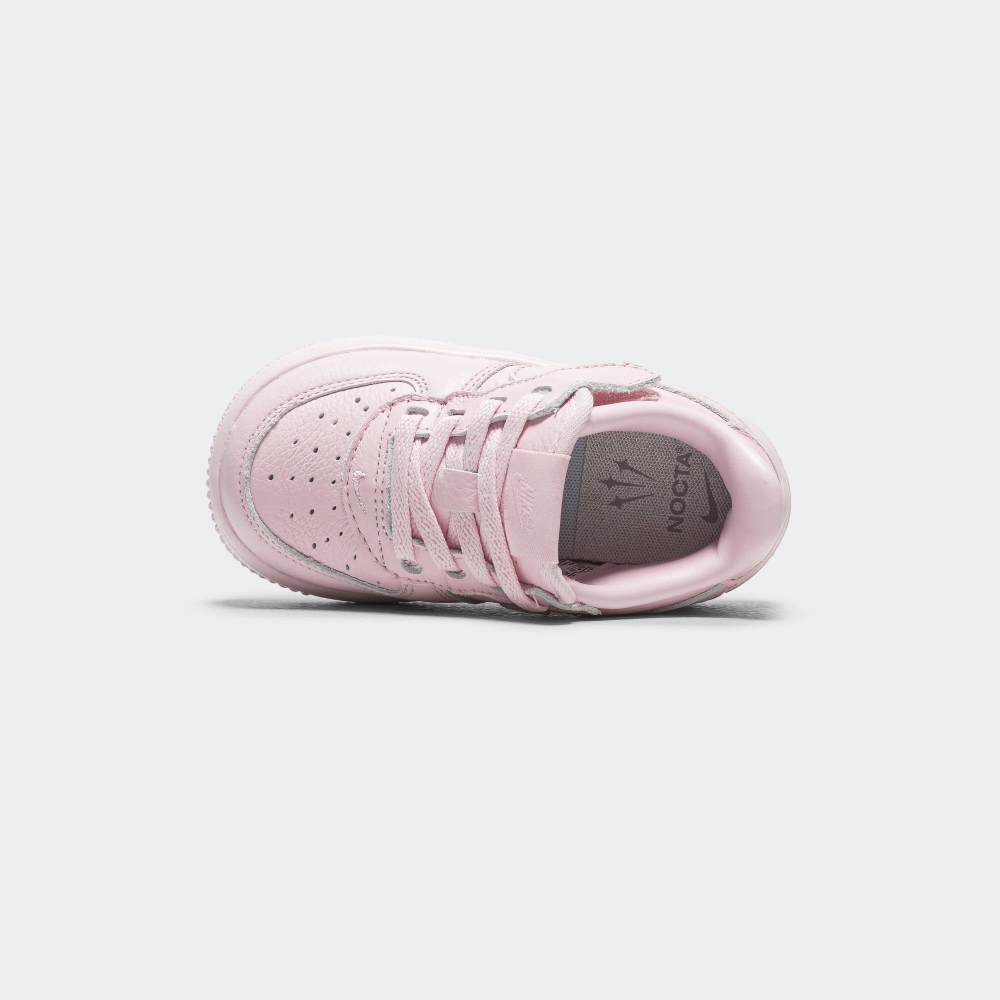 Nocta Force 1 Low (TD) - Pink Foam/Cobalt Tint-Metallic Silver