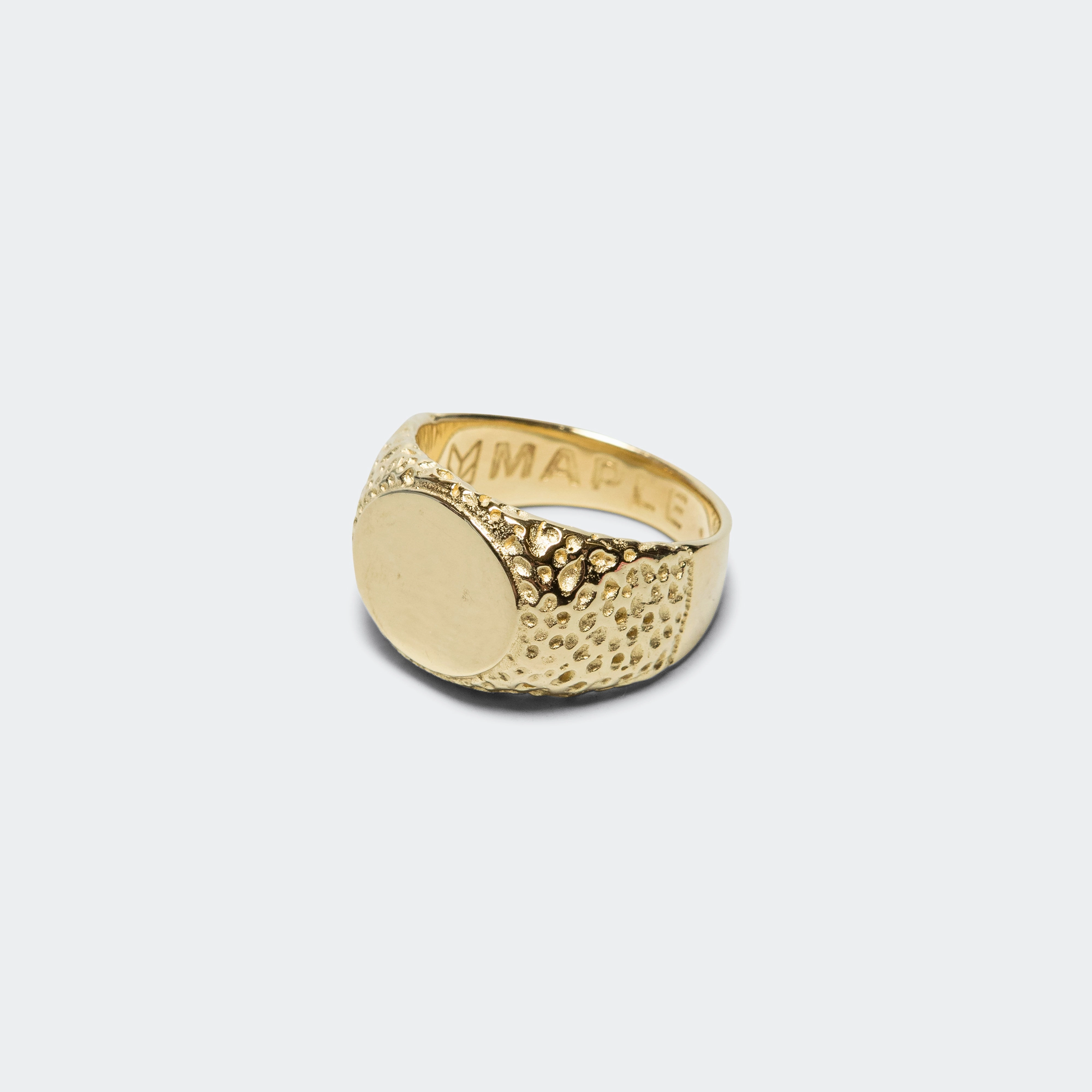 Nugget Ring - 14K Gold Plated