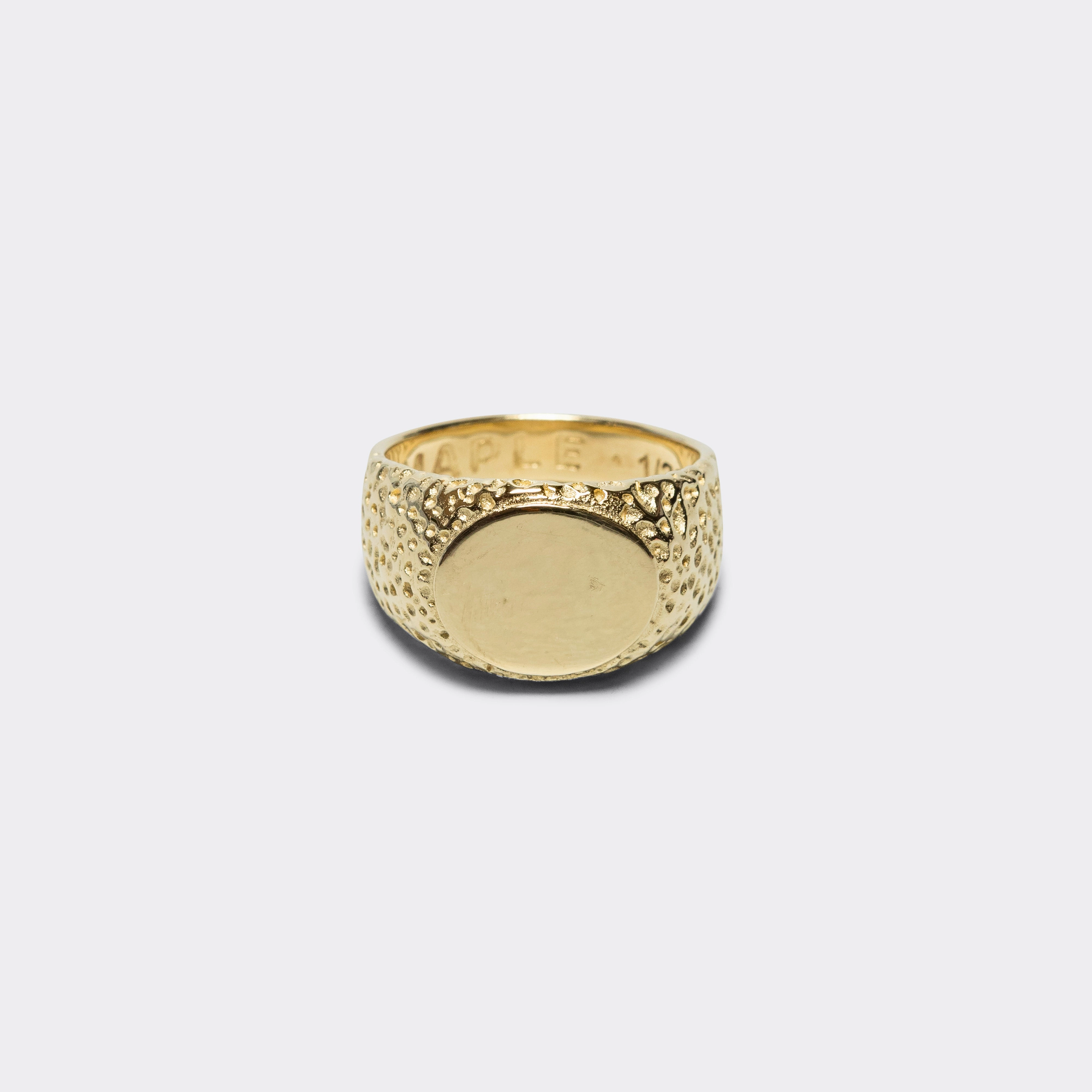 Nugget Ring - 14K Gold Plated
