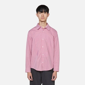 O Gingham Shirt Red | White