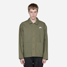 Olympic Agnostic Skate Chore Jacket Medium Olive | White