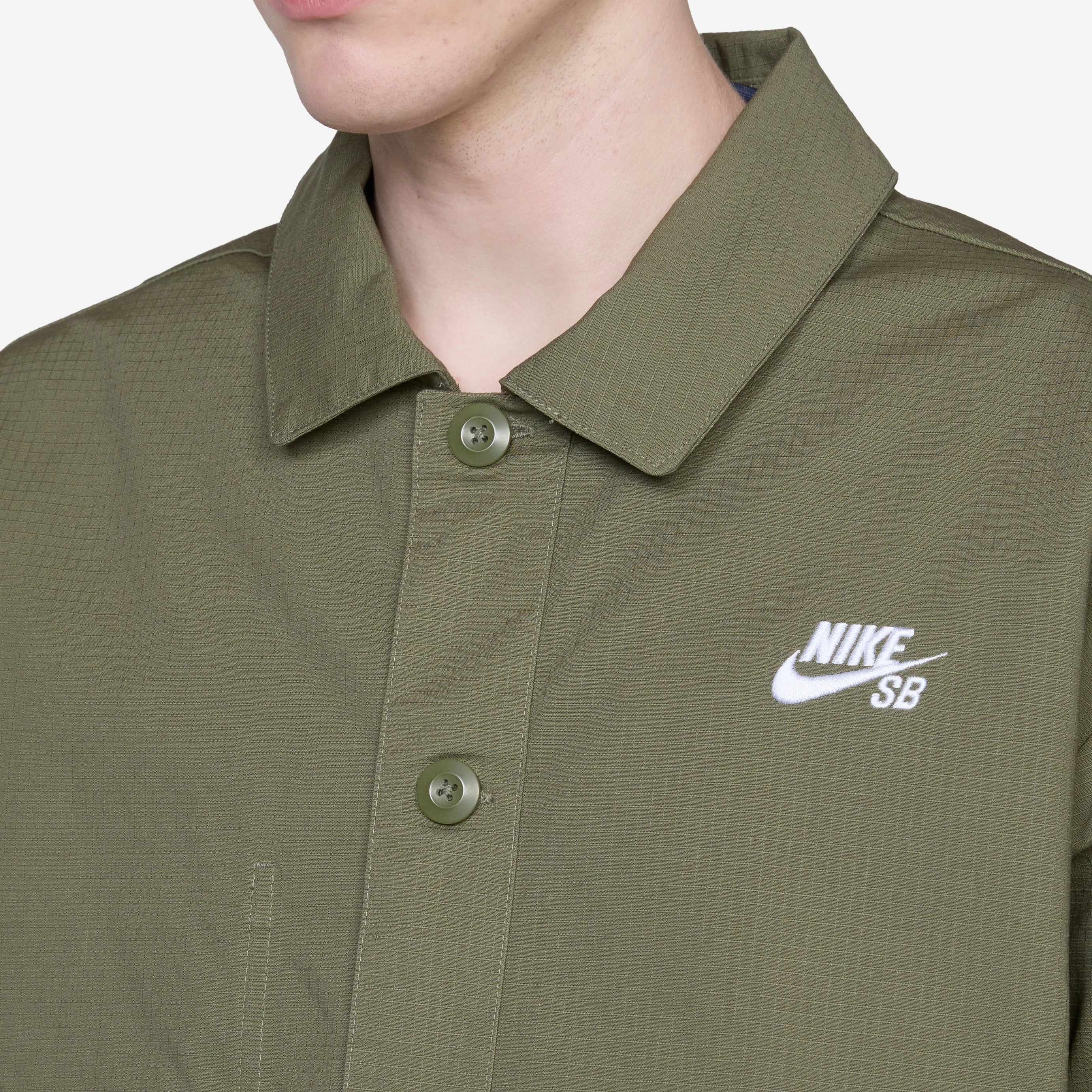 Olympic Agnostic Skate Chore Jacket Medium Olive | White