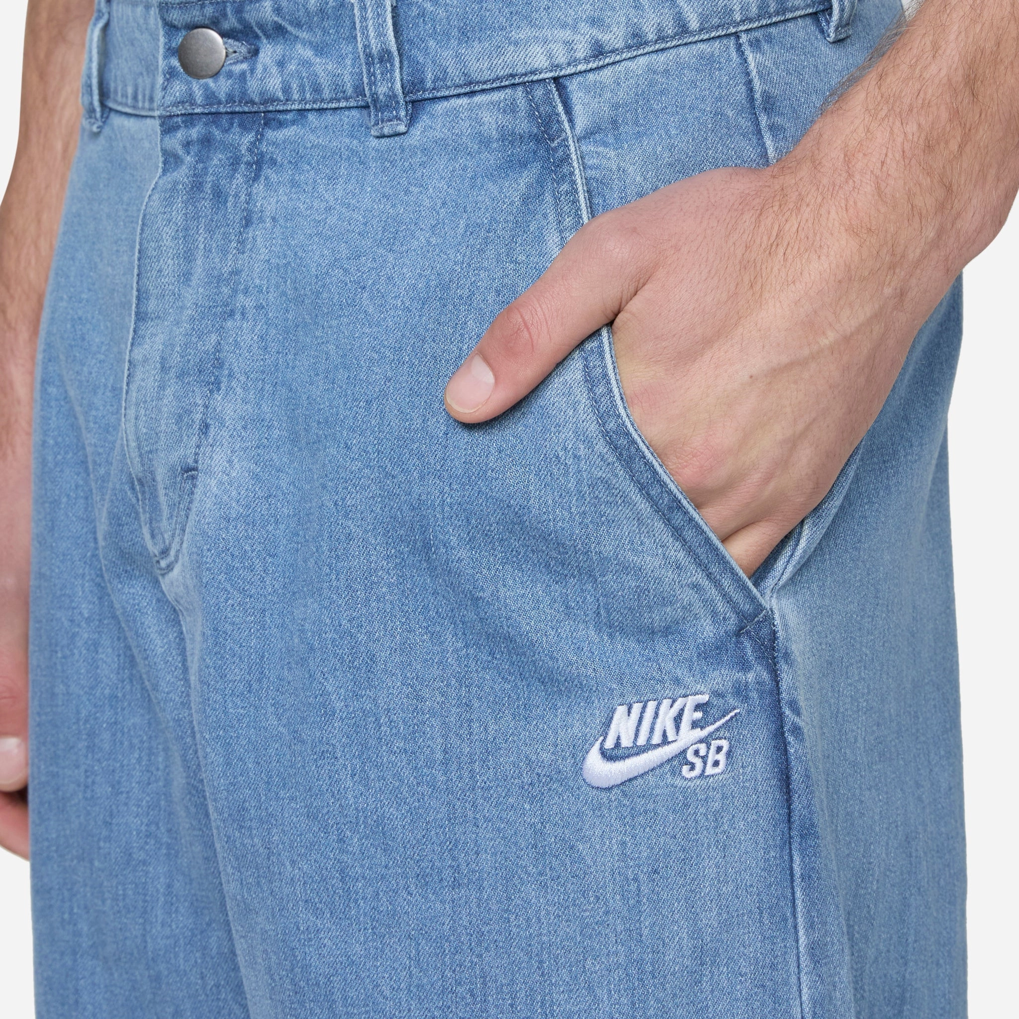 Olympics Agnostic El Jeano Skate Pants Ashen Slate | White