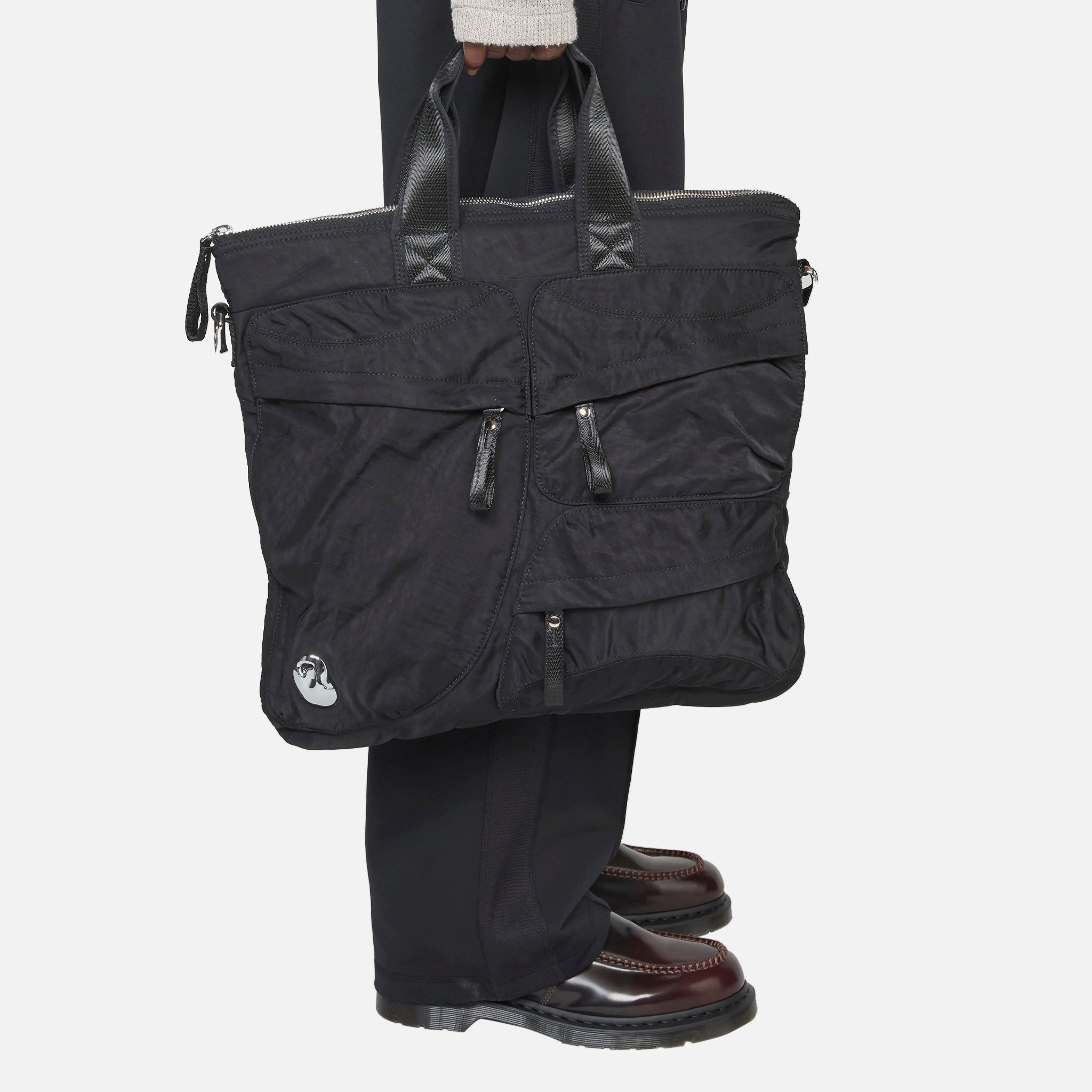 Outdoor Shopper Black | Chrome