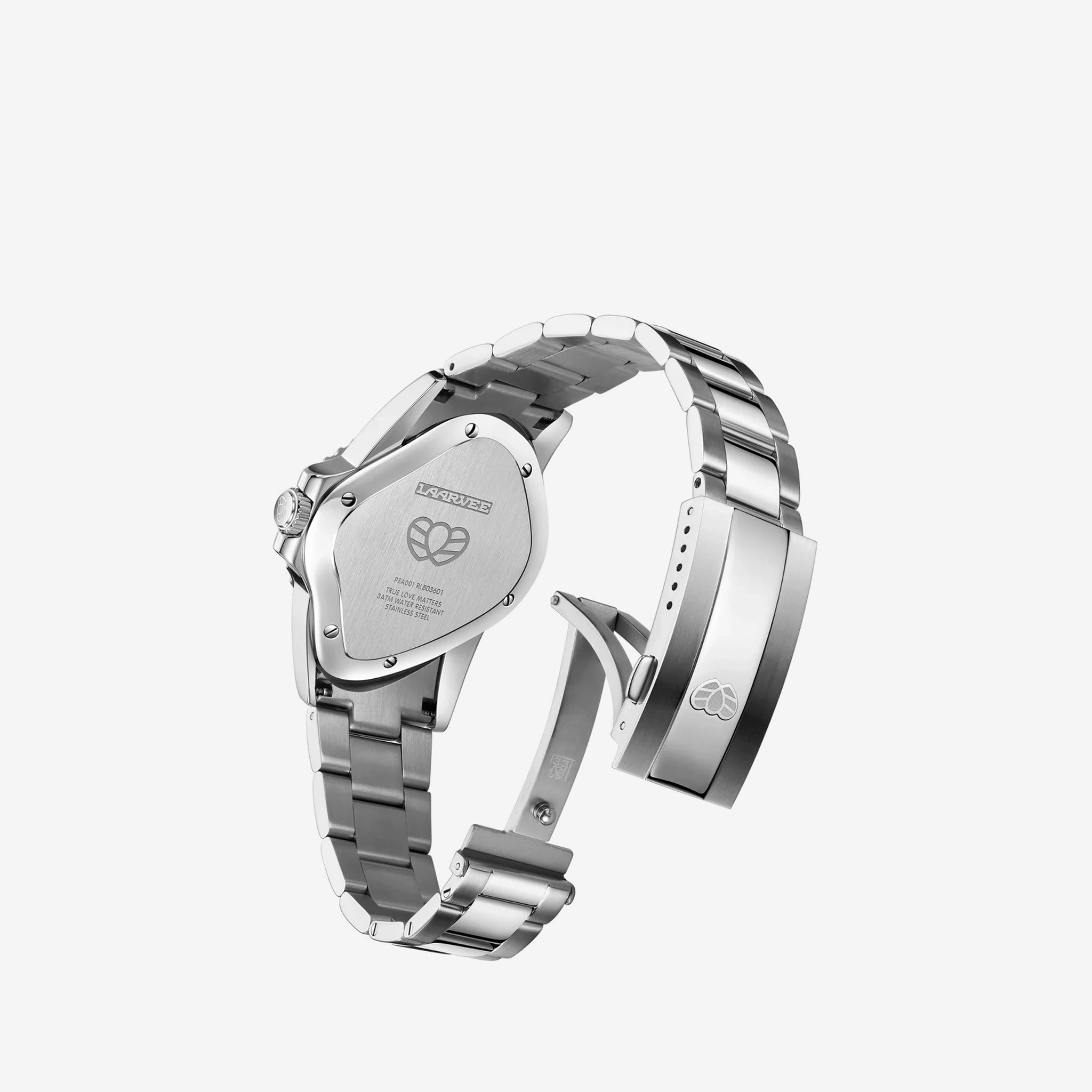 PEA001 Silver Precision Steel | Green Bezel | Green Dial 40mm