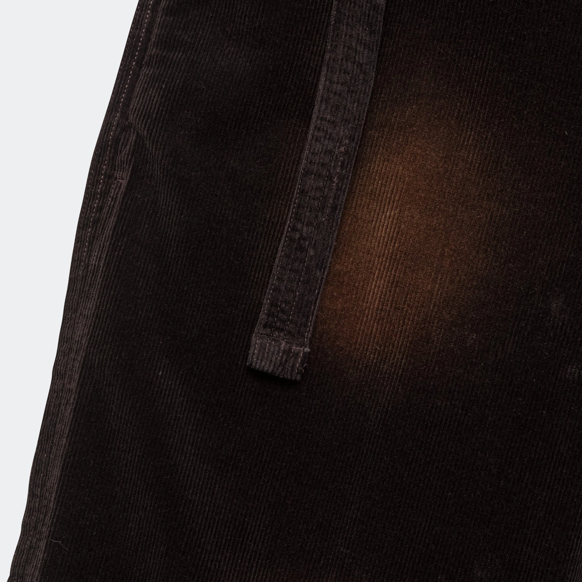 Pleated Work Pant - Washed Brown