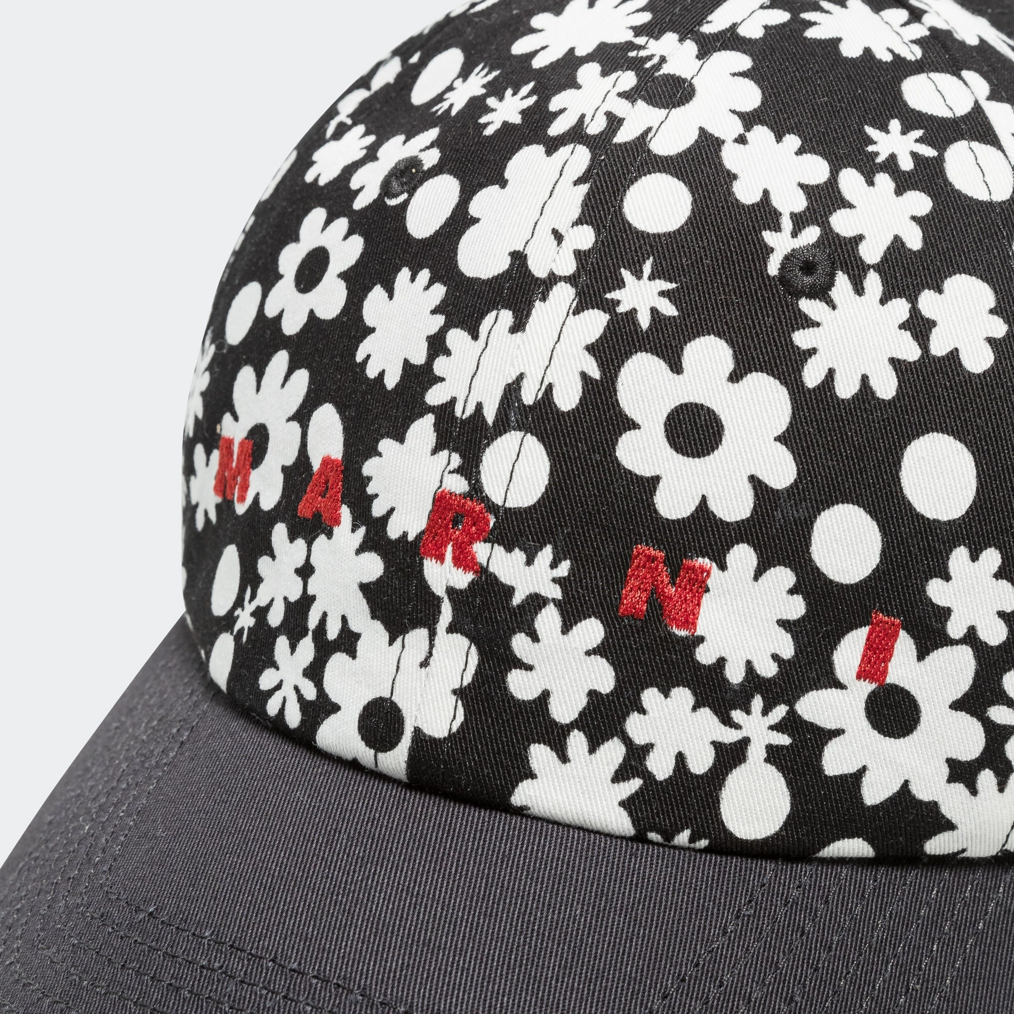 Pop Fields Cotton Twill Baseball Cap - Black