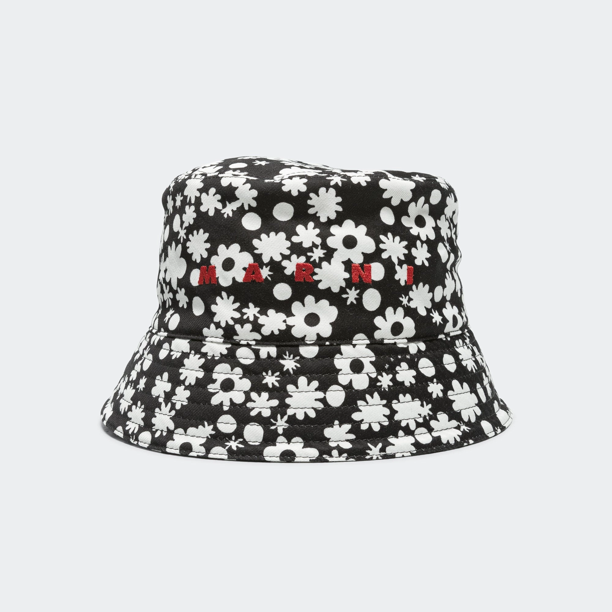 Pop Fields Cotton Twill Bucket Hat - Black