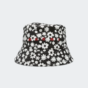 Pop Fields Cotton Twill Bucket Hat - Black