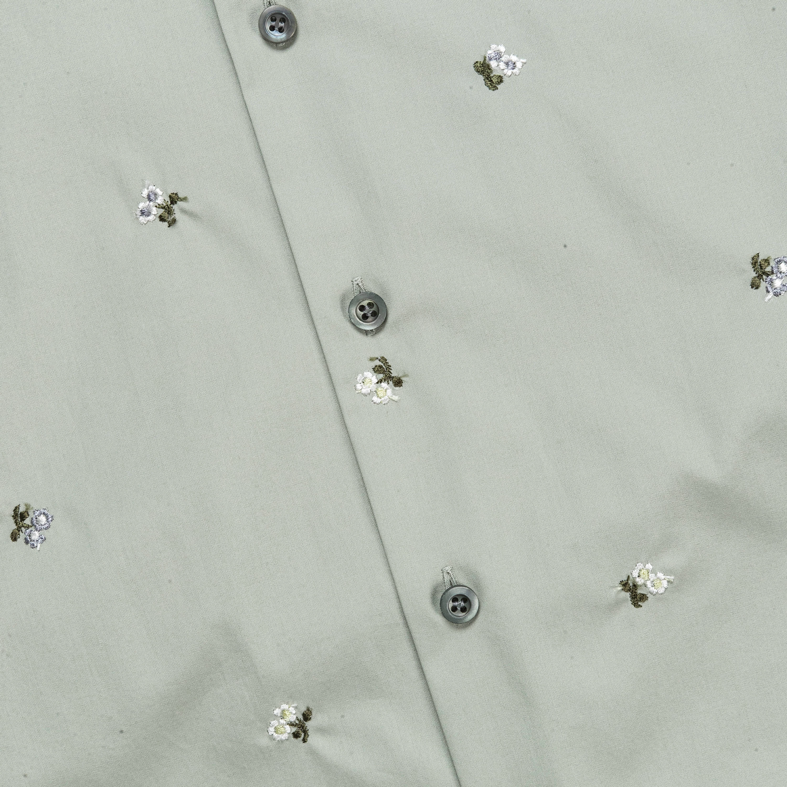 Popeline Shirt - Argile Flowers