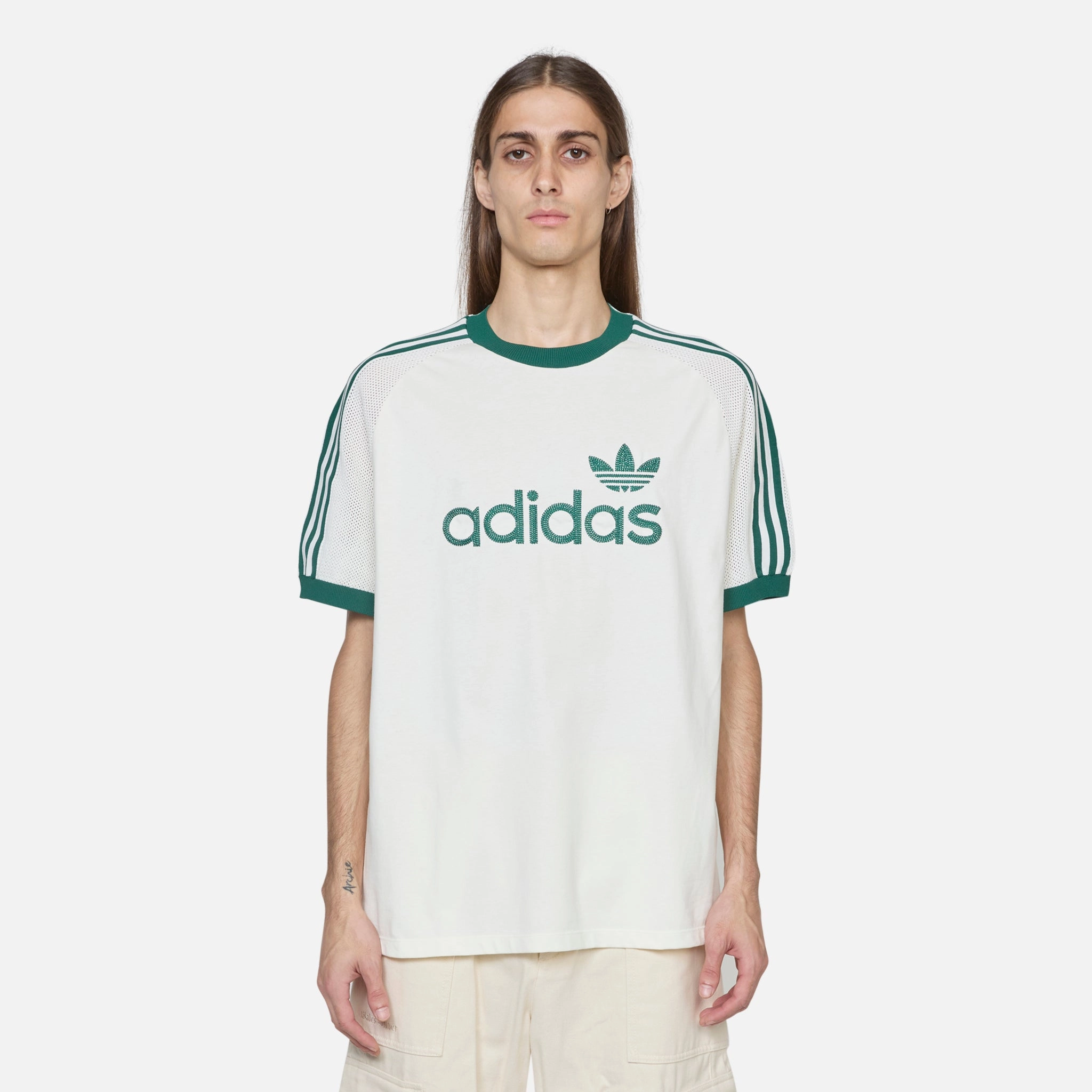 Premium Knitted T-Shirt Off White