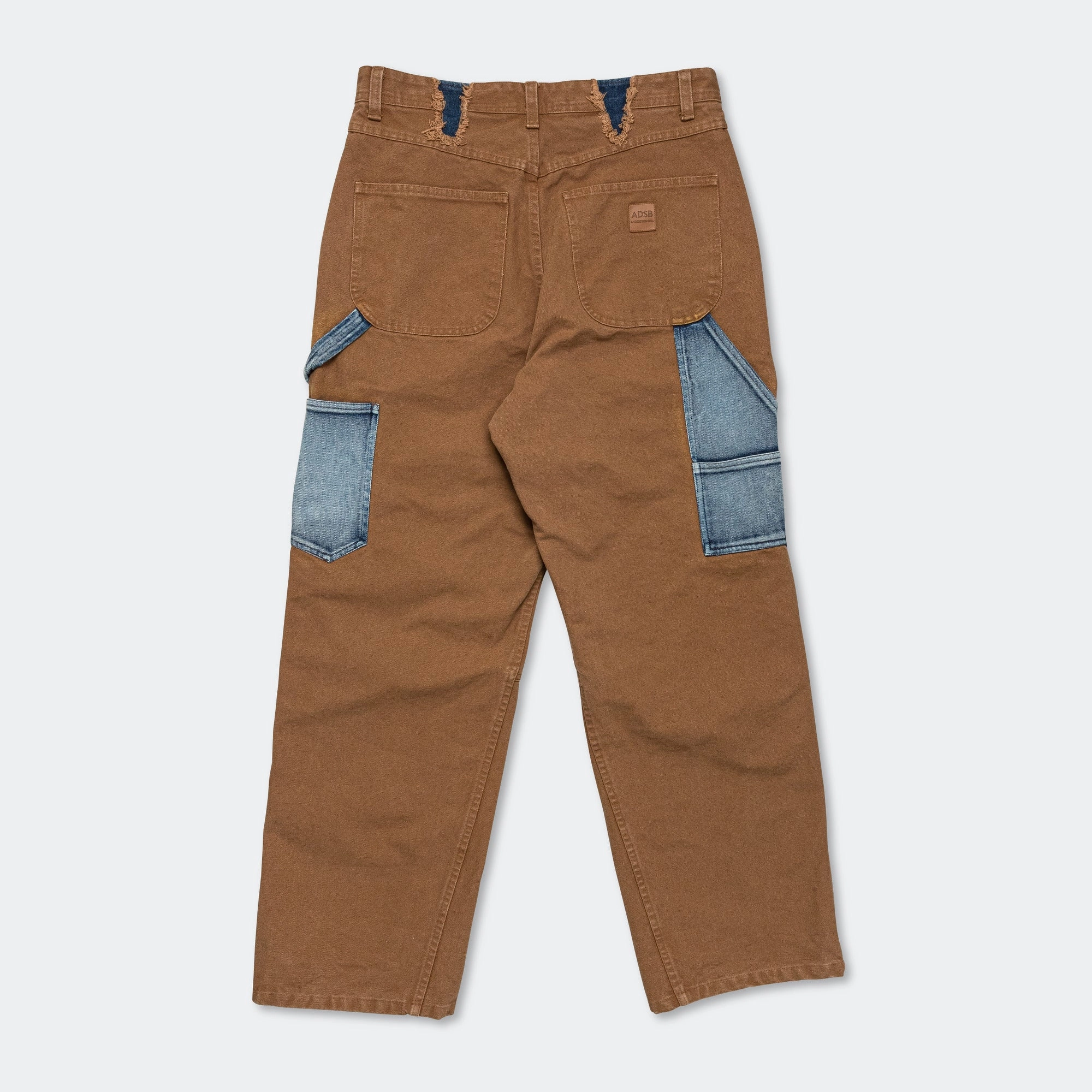 Re-make Carpenter Jeans - Brown/Blue