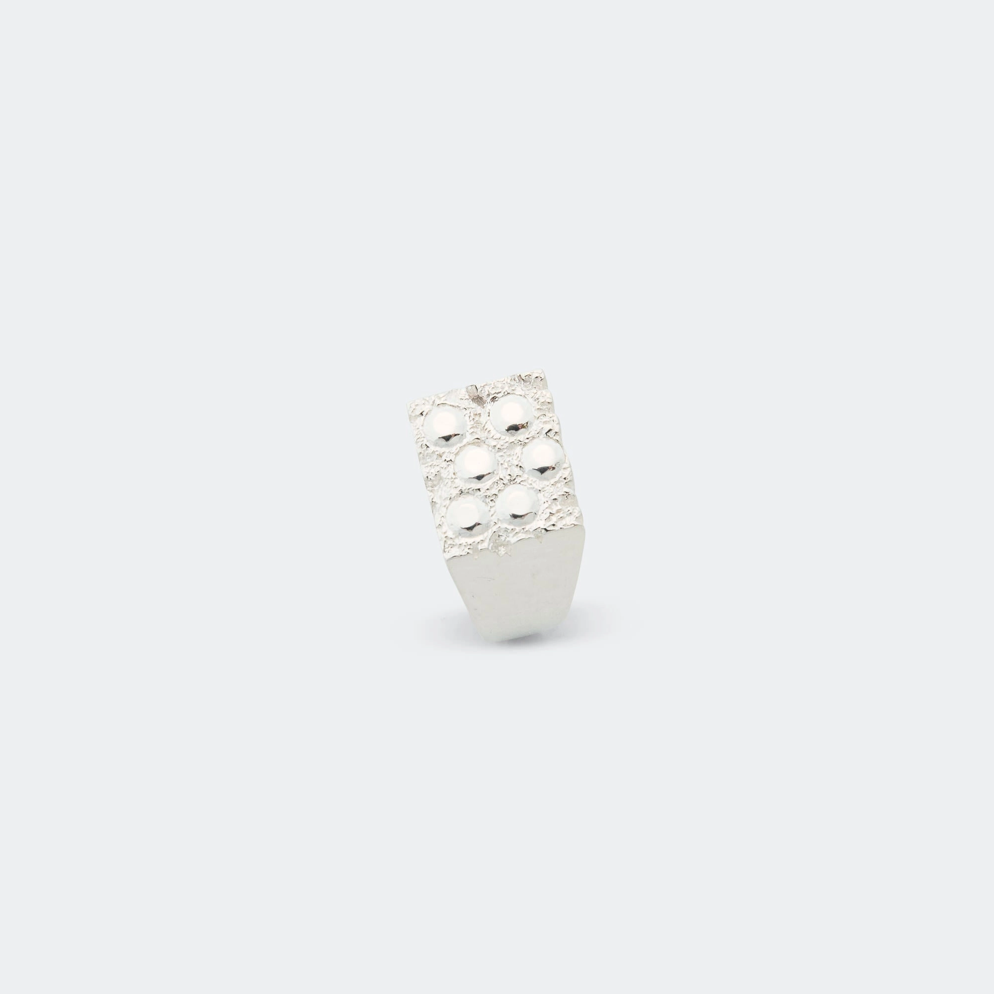 Rose Garden Signet Impression - 925 Silver