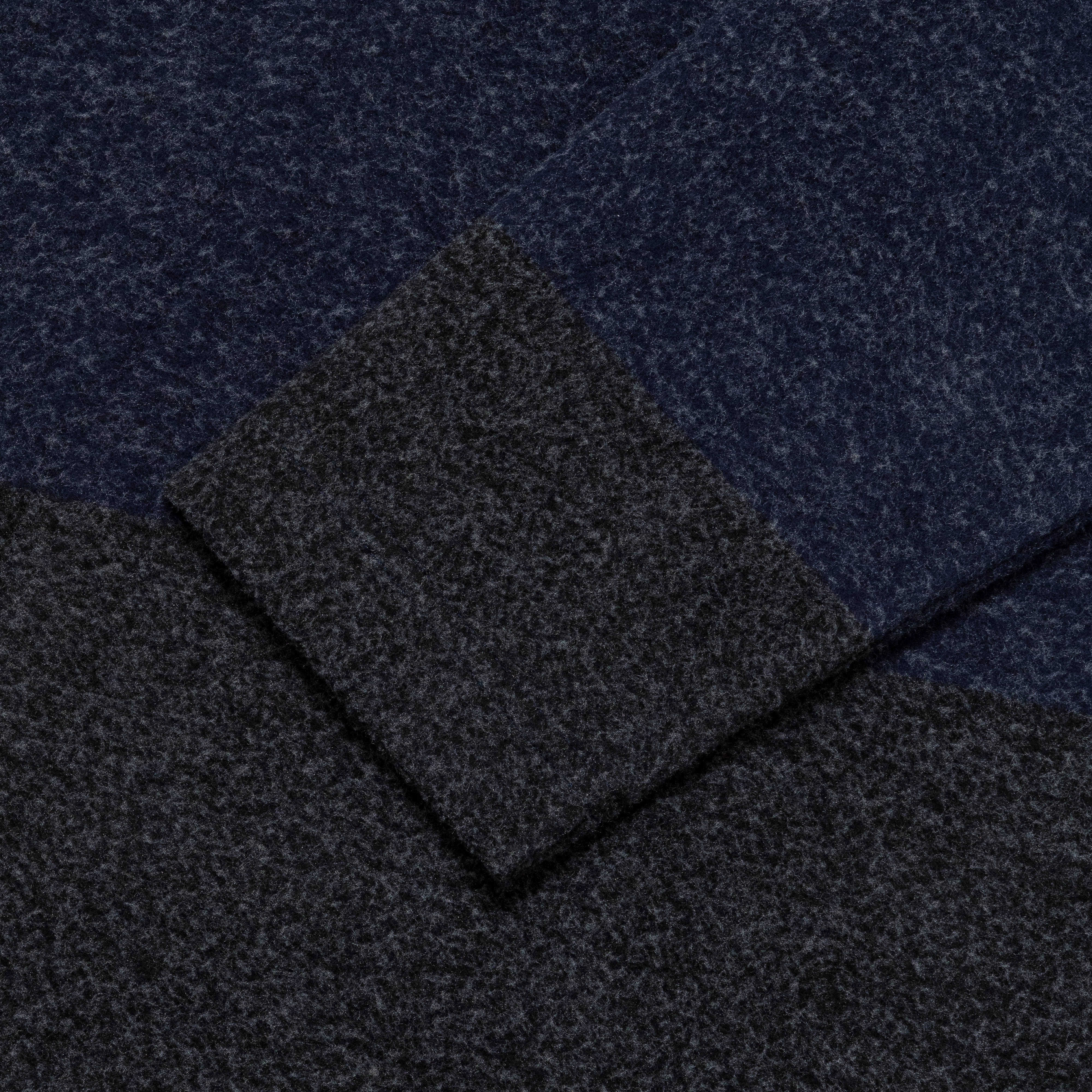 Ruben Brushed Jersey Rugby LS Polo - Navy