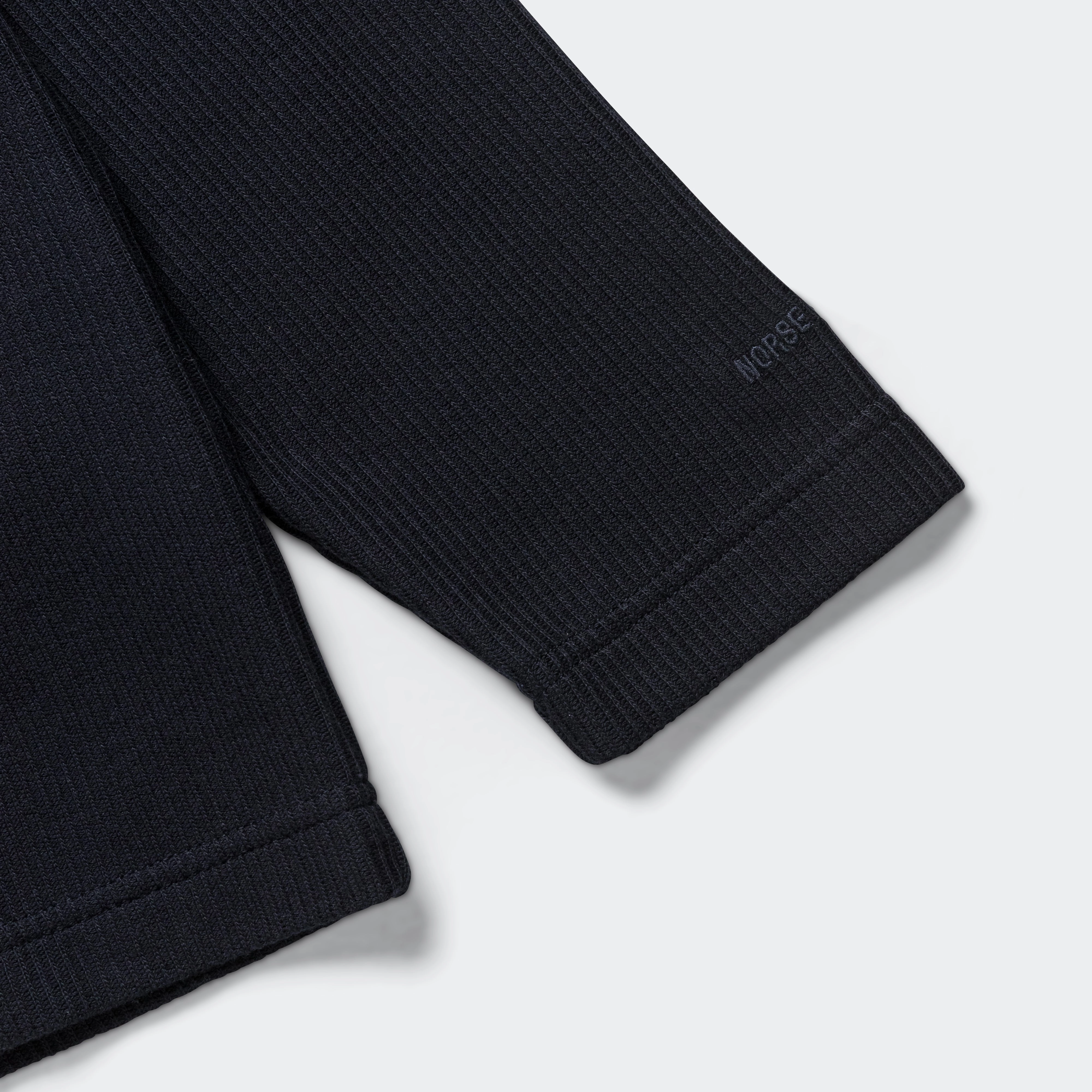 Ruben Double Face LS Polo - Dark Navy