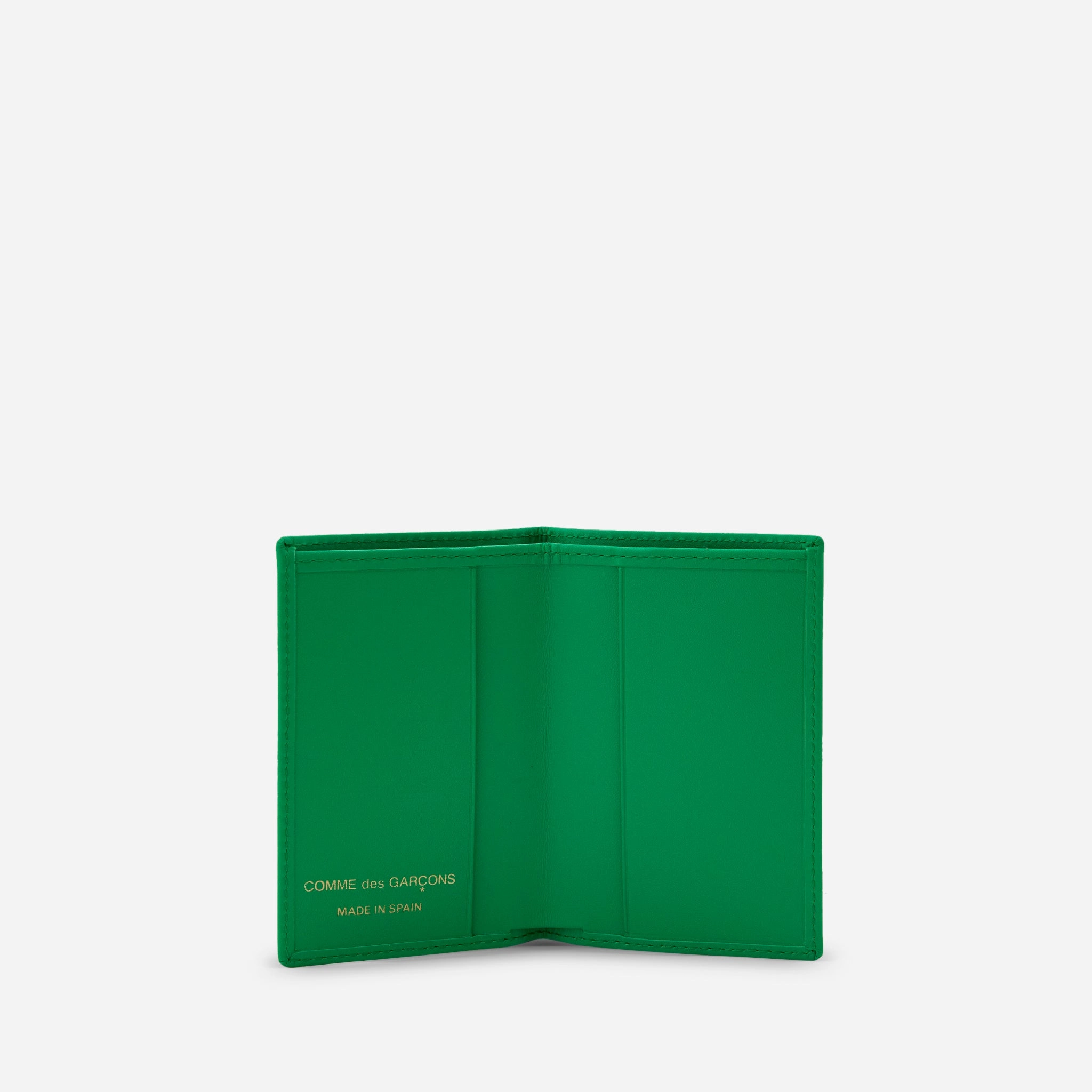 SA6400 Classic No Zip Wallet Green