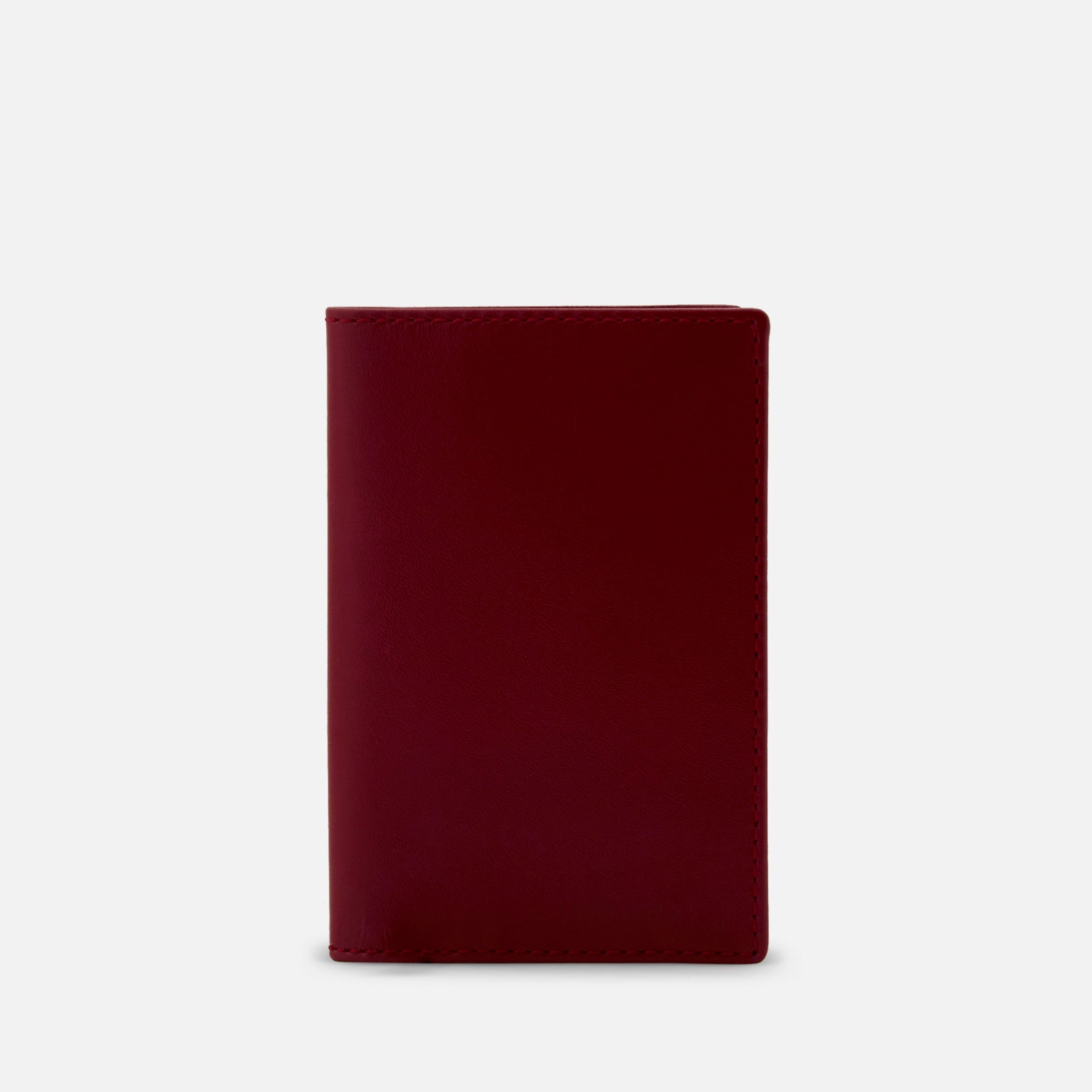 SA6400 Classic No Zip Wallet Red