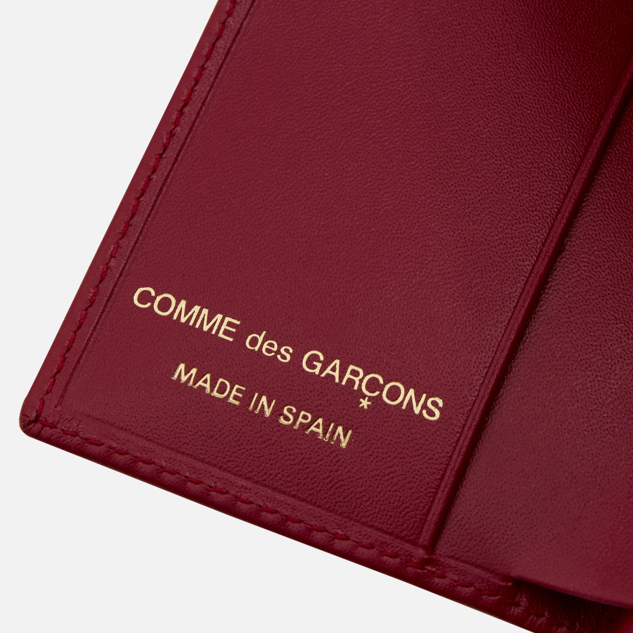 SA6400 Classic No Zip Wallet Red