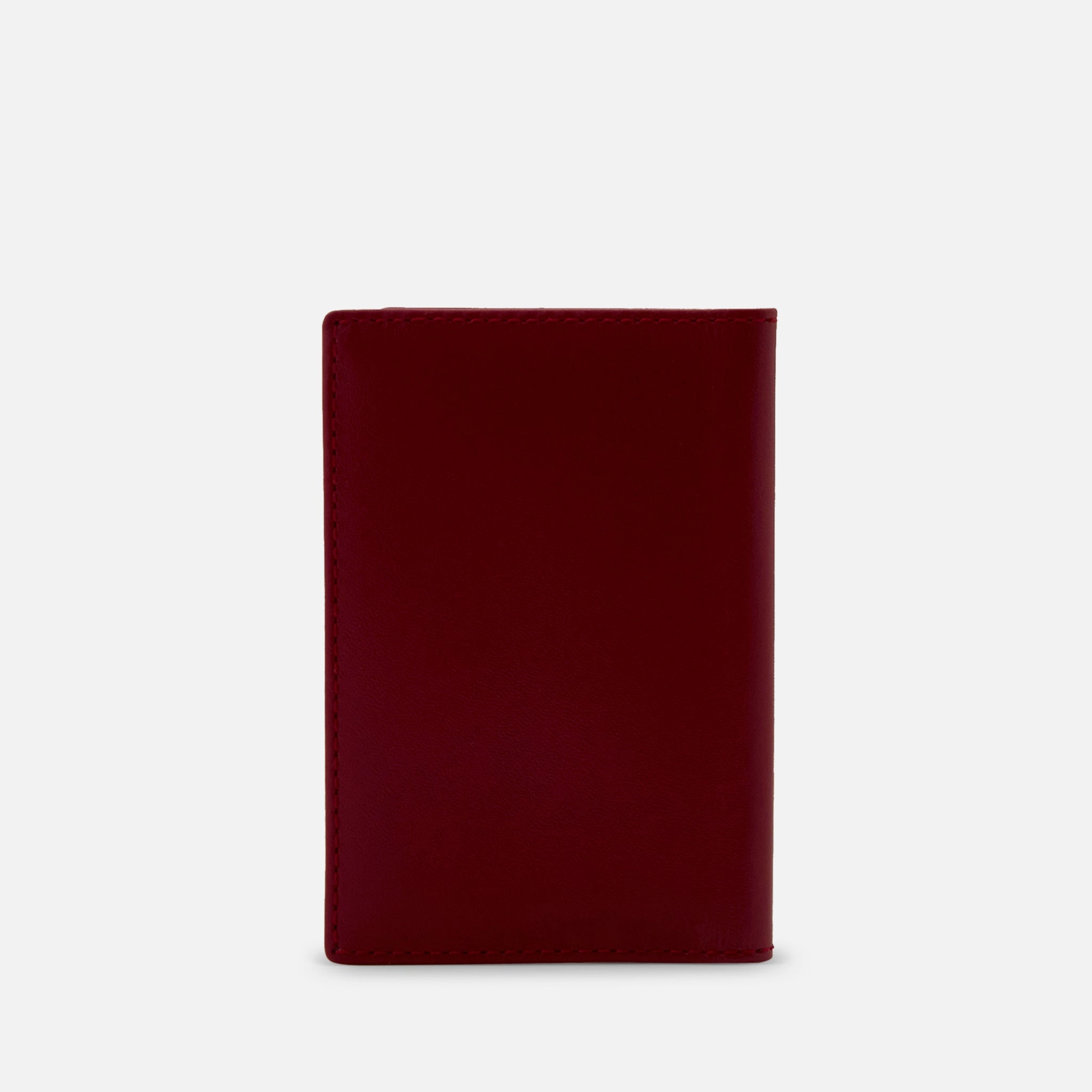SA6400 Classic No Zip Wallet Red
