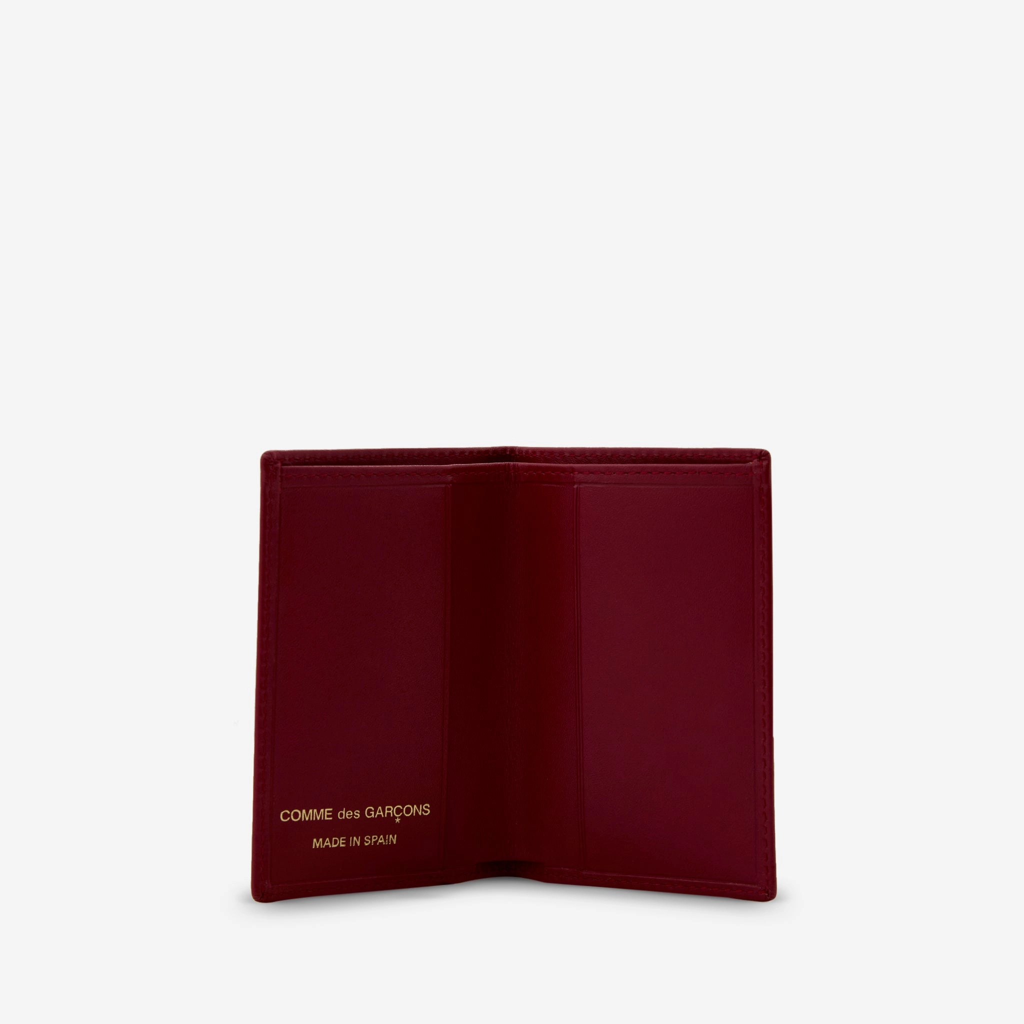 SA6400 Classic No Zip Wallet Red