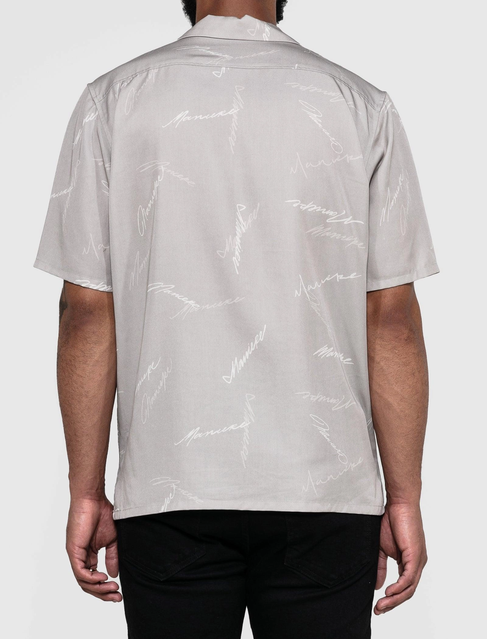 SCRIPT WOVEN SHIRT