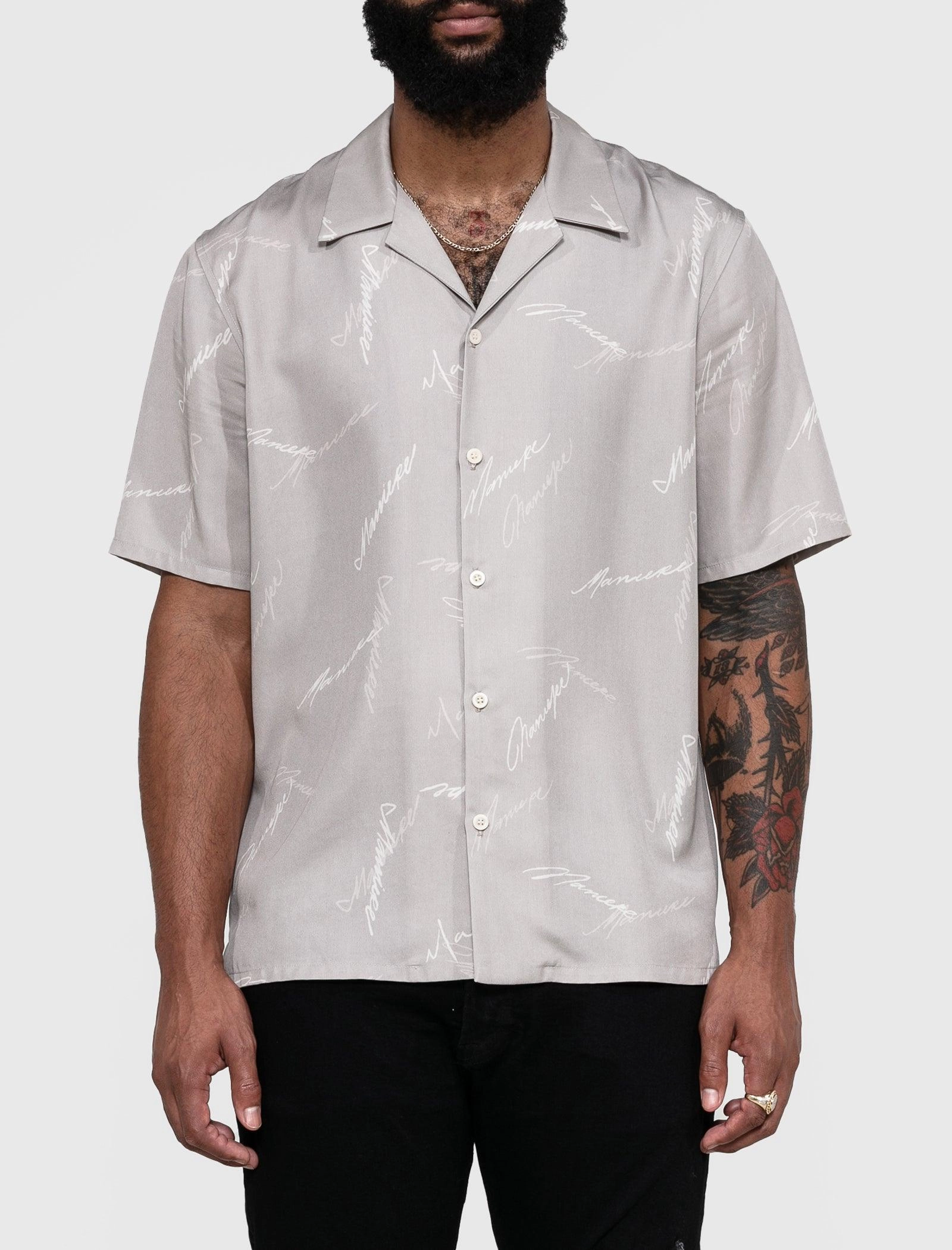 SCRIPT WOVEN SHIRT