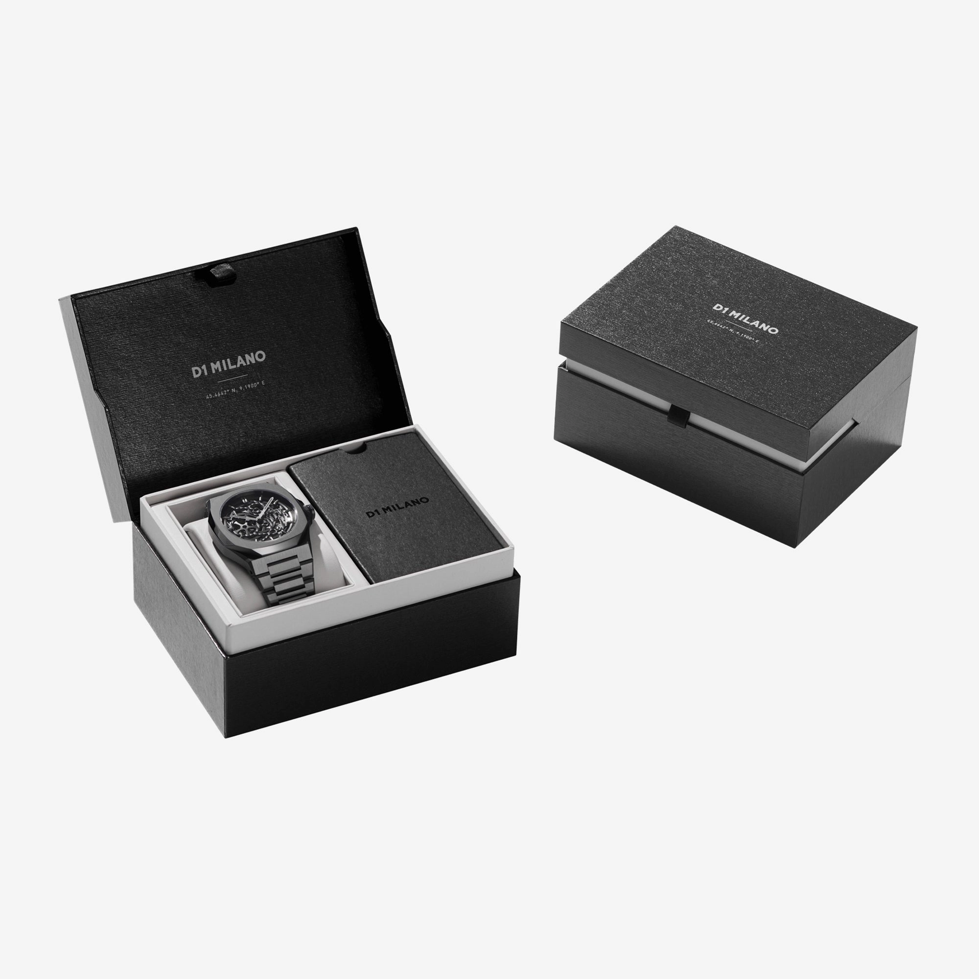 Skeleton Bracelet 41.5mm Gun Metal
