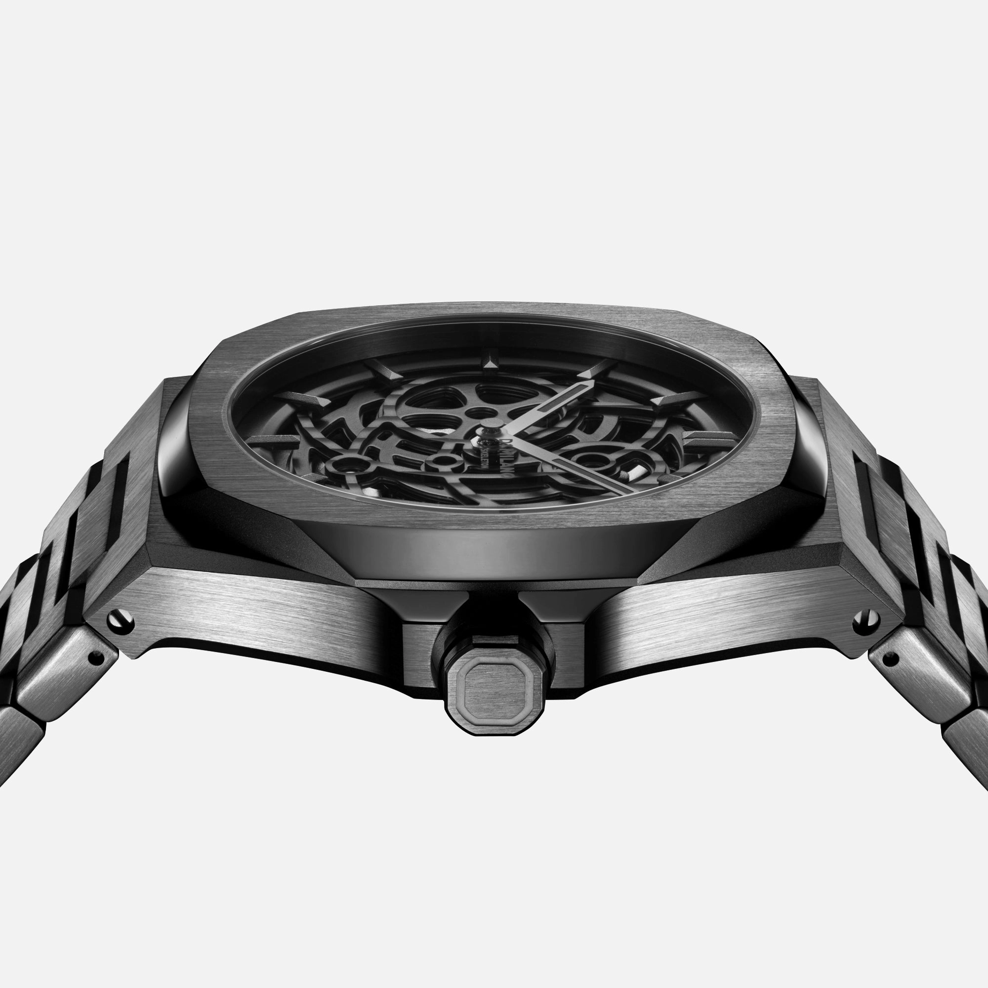 Skeleton Bracelet 41.5mm Gun Metal