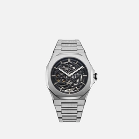 Skeleton Bracelet 41.5mm Silver