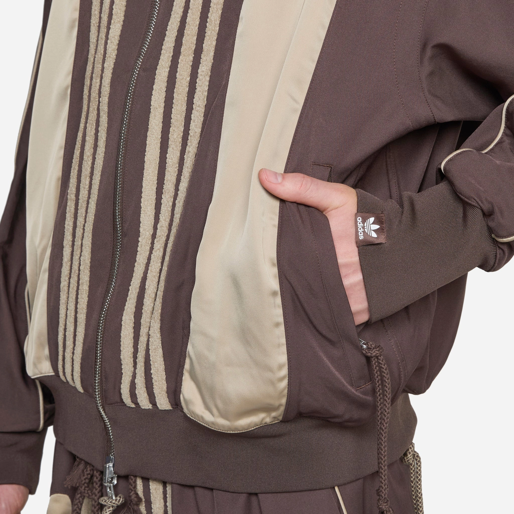Song for the Mute x Spring Woven Jacket Brown