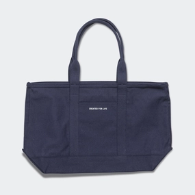 Stefan Cotton Canvas Bag - Dark Navy