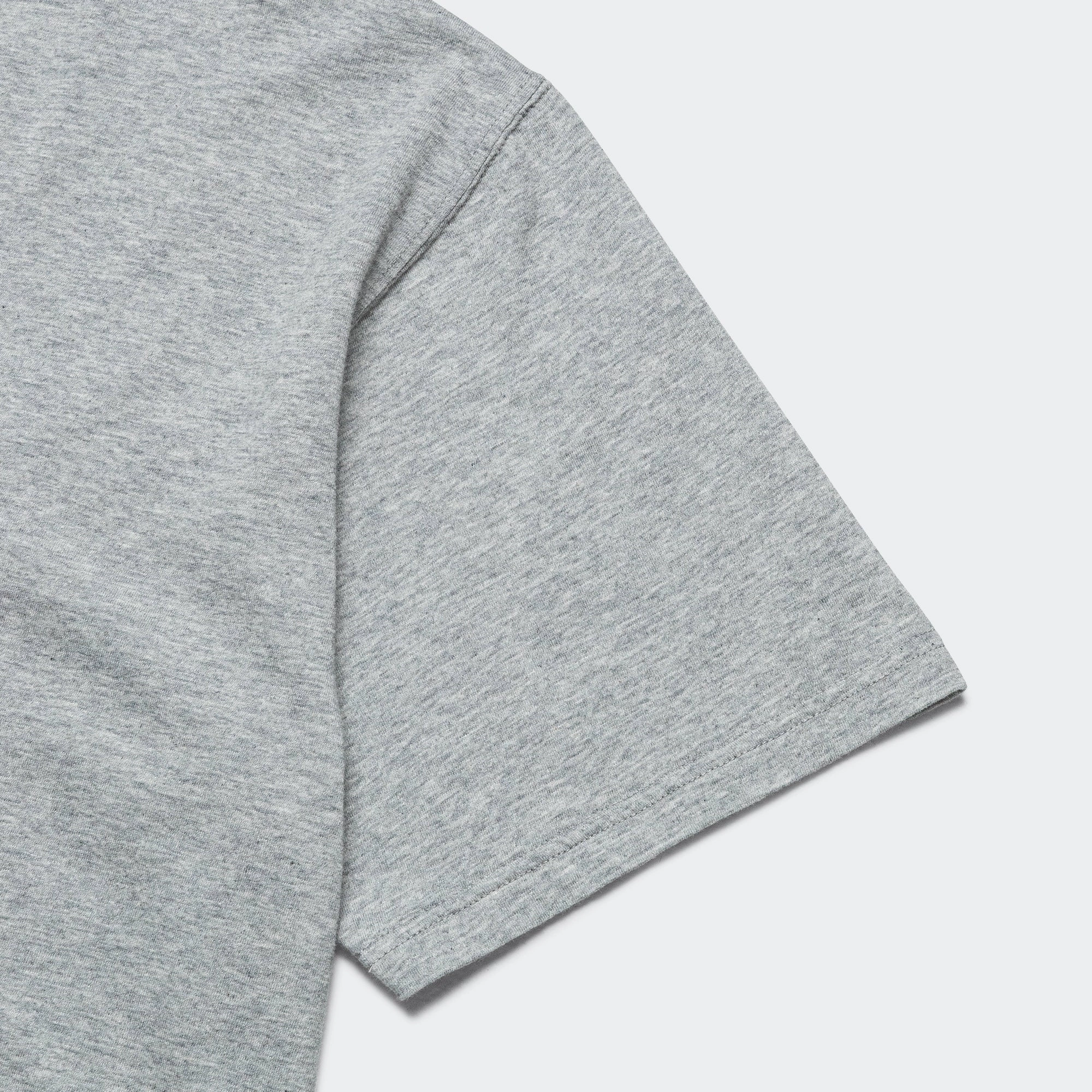 Stencil T-Shirt x UP THERE - Heather Grey
