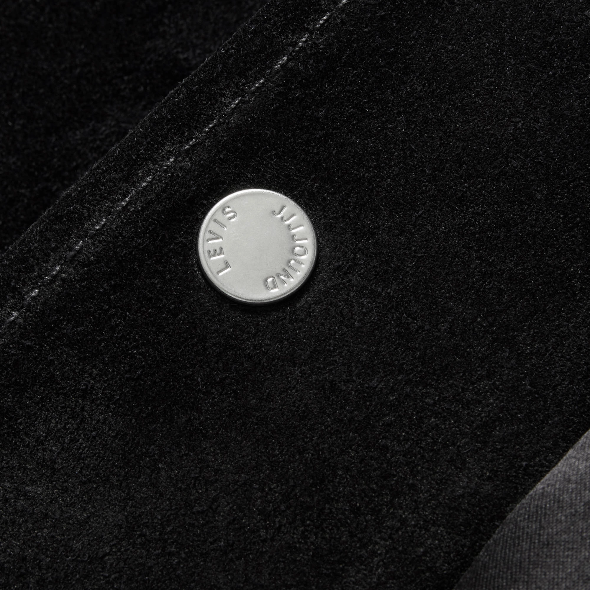 Suede Coach Jacket x JJJJound - Black