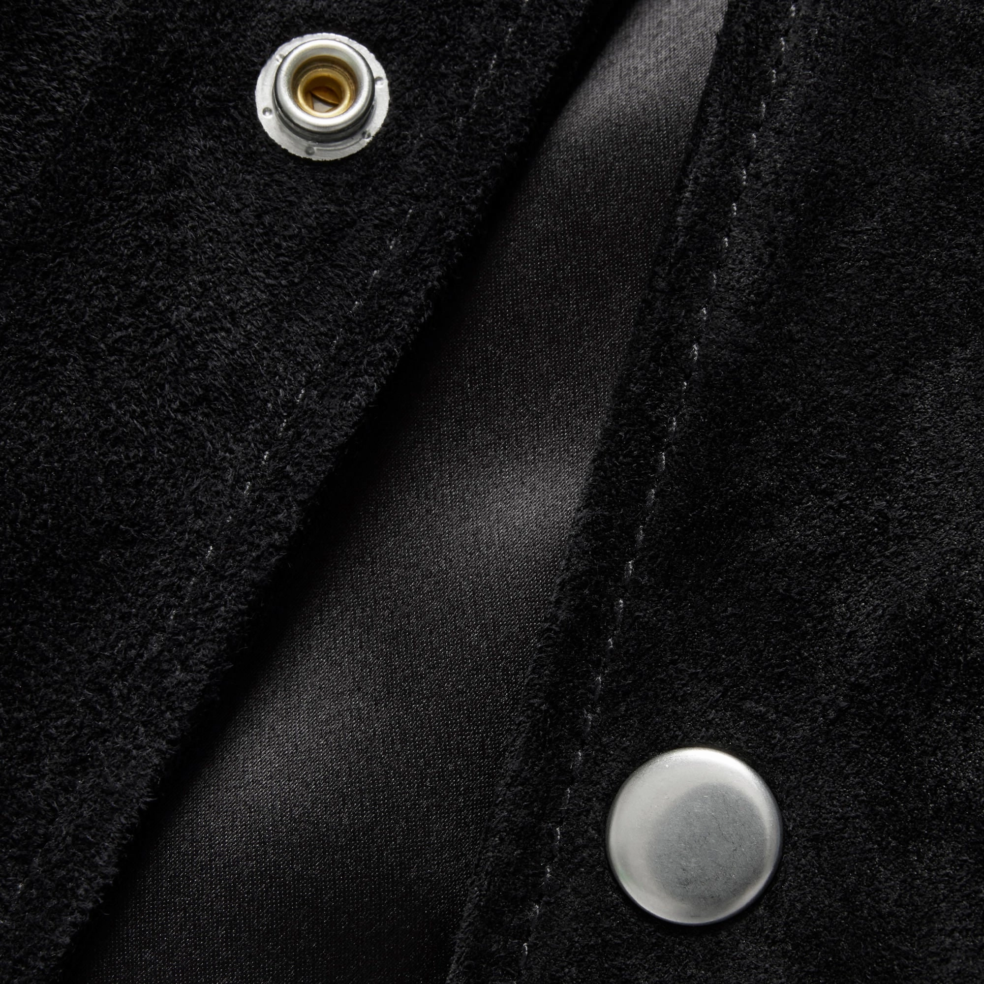 Suede Coach Jacket x JJJJound - Black