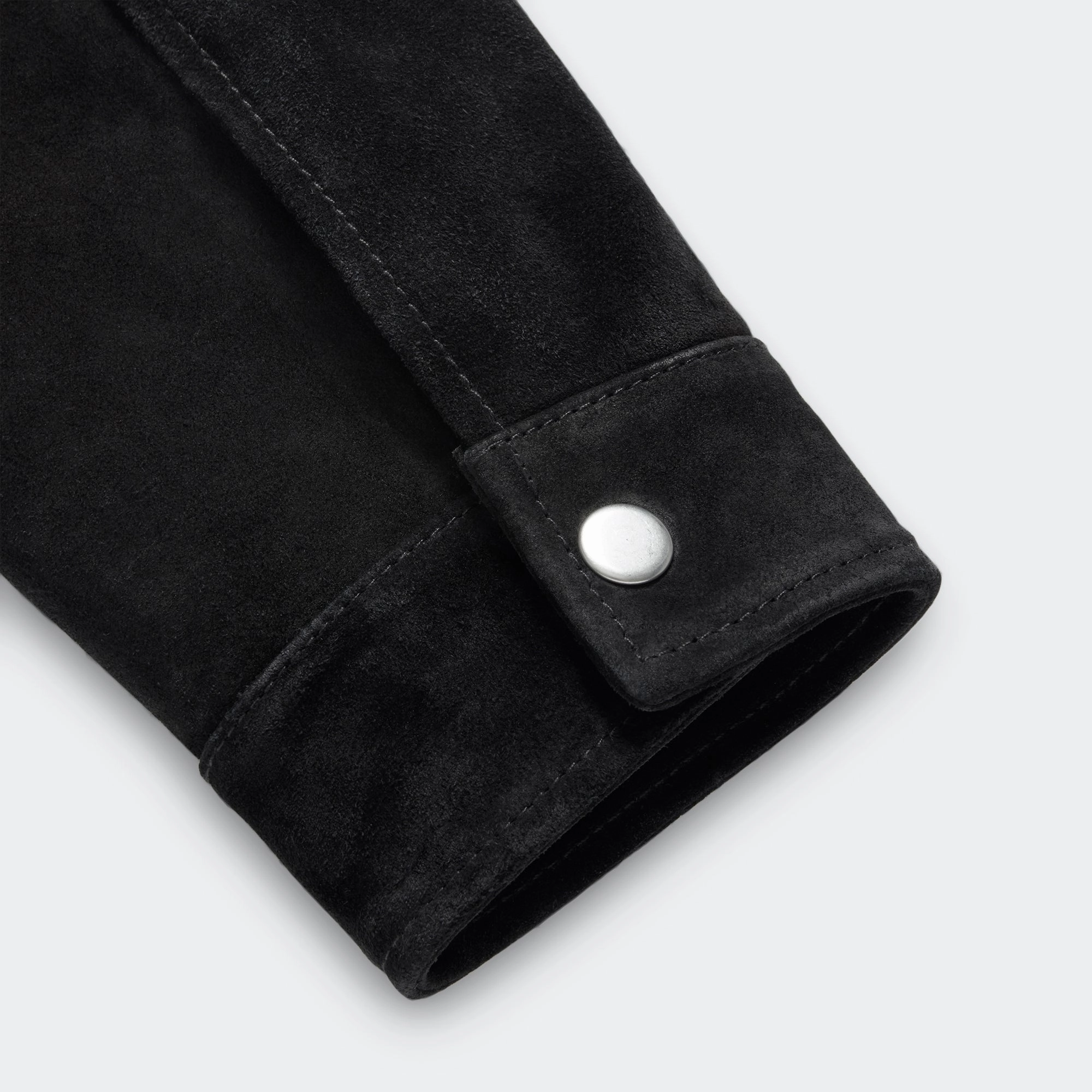 Suede Coach Jacket x JJJJound - Black