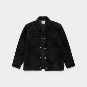 Suede Coach Jacket x JJJJound - Black
