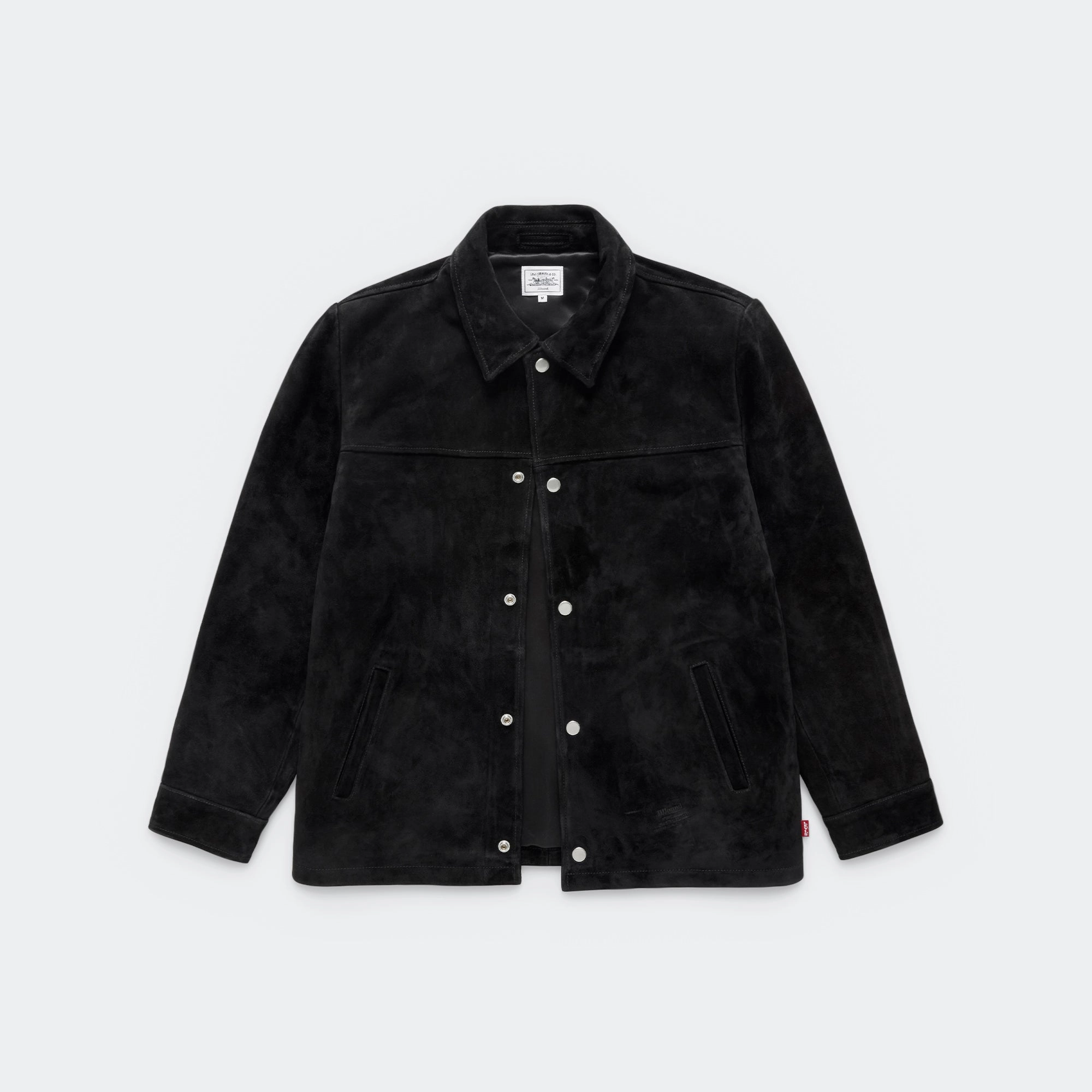 Suede Coach Jacket x JJJJound - Black