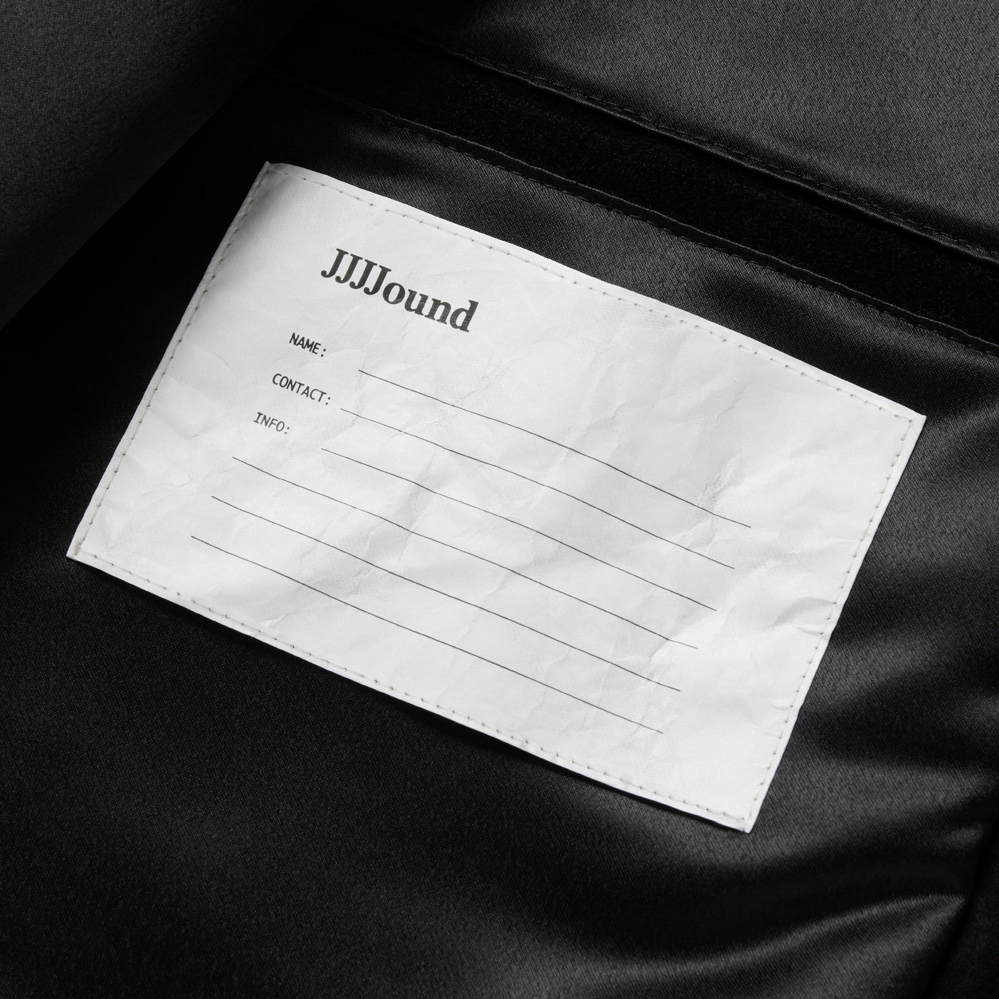 Suede Coach Jacket x JJJJound - Black